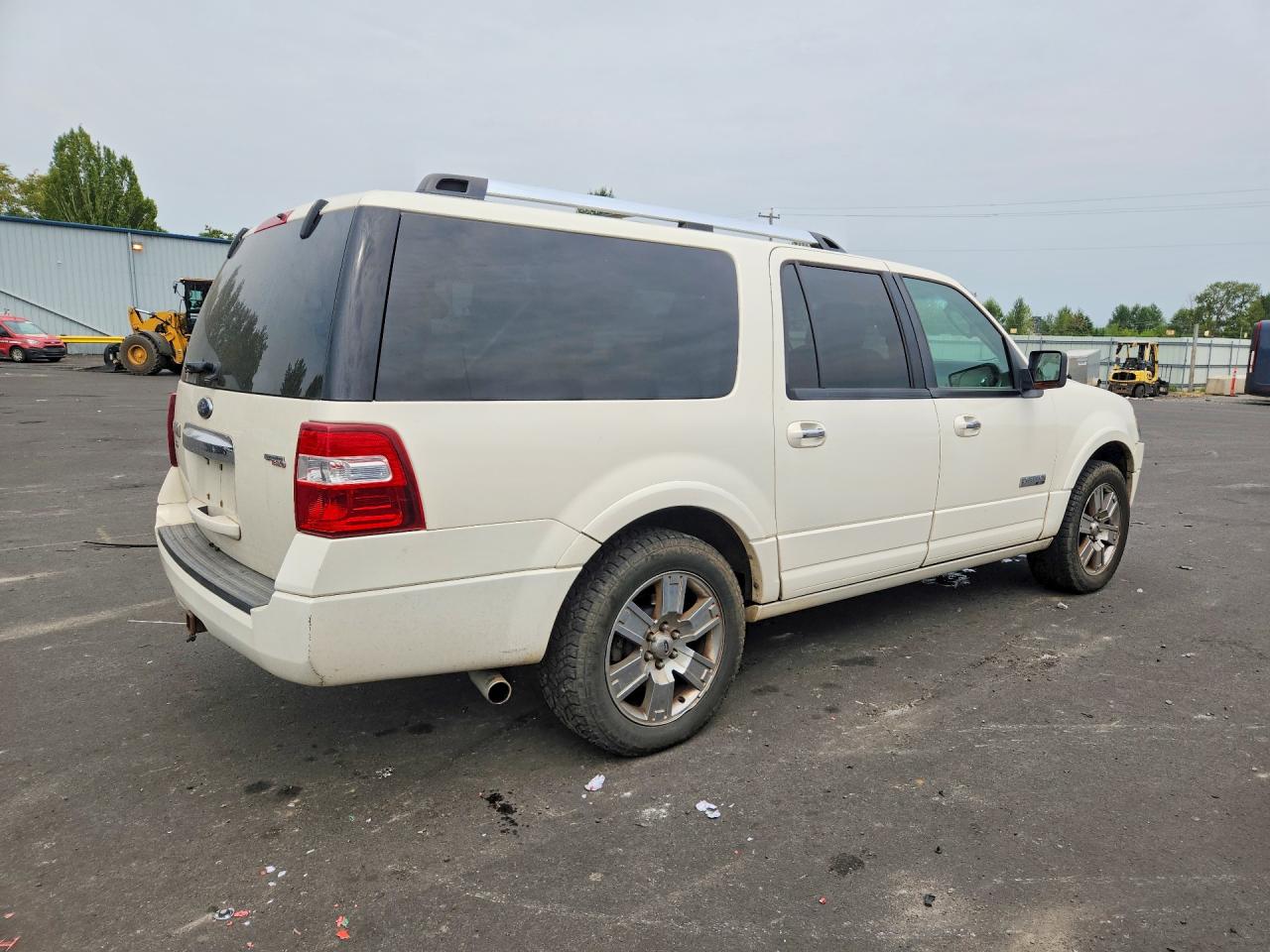 2008 Ford Expedition El Limited Beige vin: 1FMFK20548LA00939