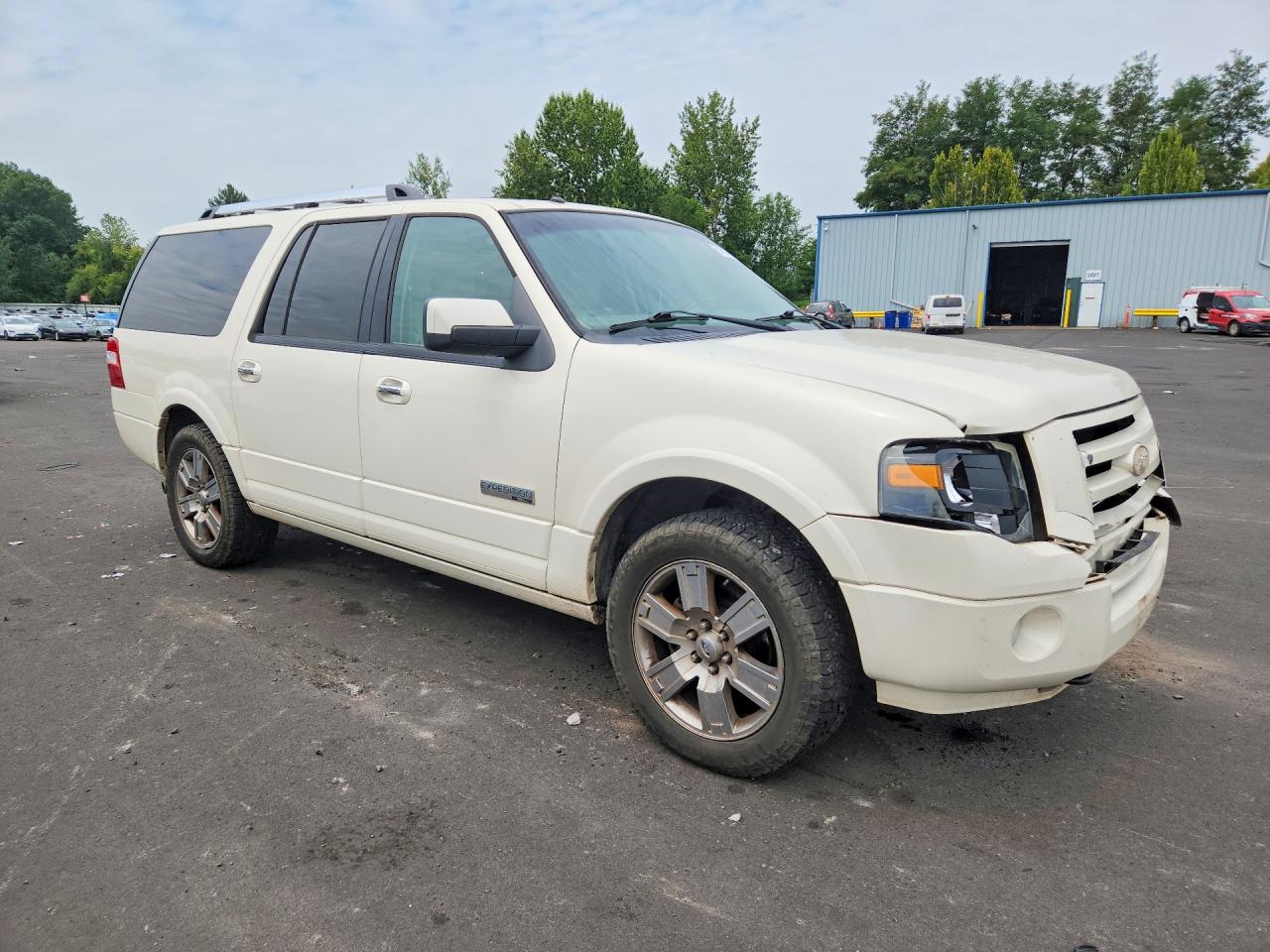 2008 Ford Expedition El Limited Beige vin: 1FMFK20548LA00939