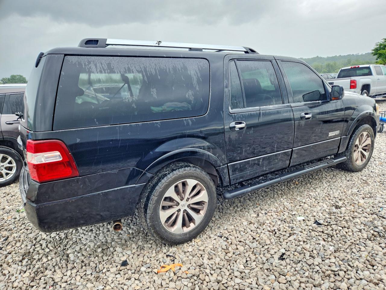2007 Ford Expedition El Limited Black vin: 1FMFK20557LA99026