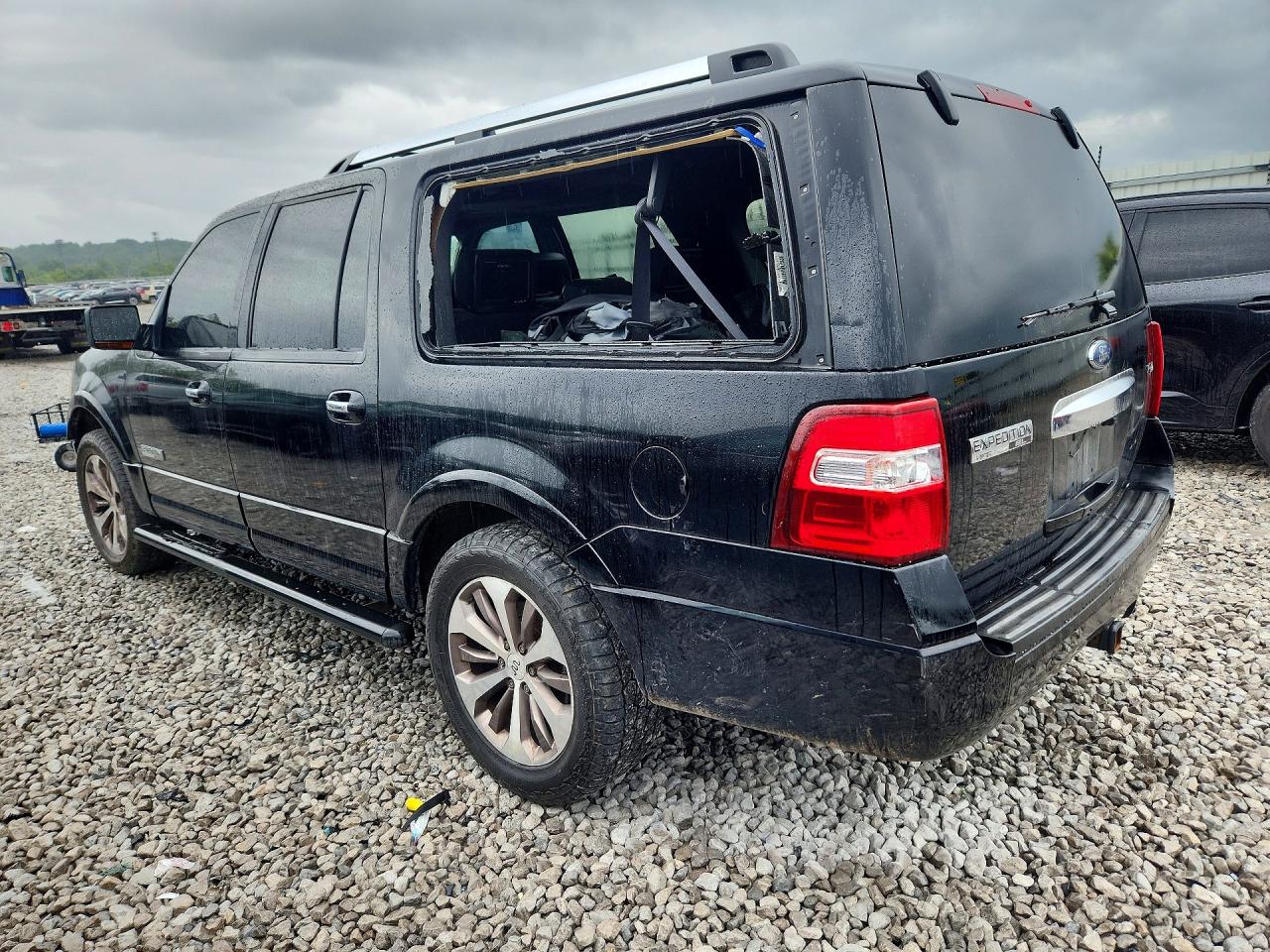 2007 Ford Expedition El Limited Black vin: 1FMFK20557LA99026