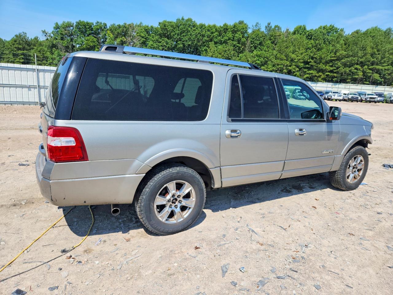 2008 Ford Expedition El Limited Серебряный vin: 1FMFK20568LA46384