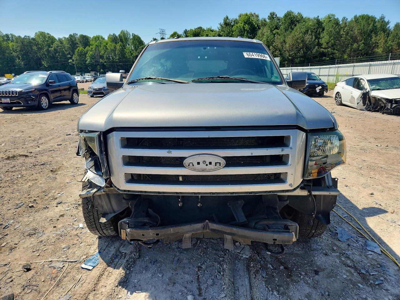 2008 Ford Expedition El Limited Серебряный vin: 1FMFK20568LA46384