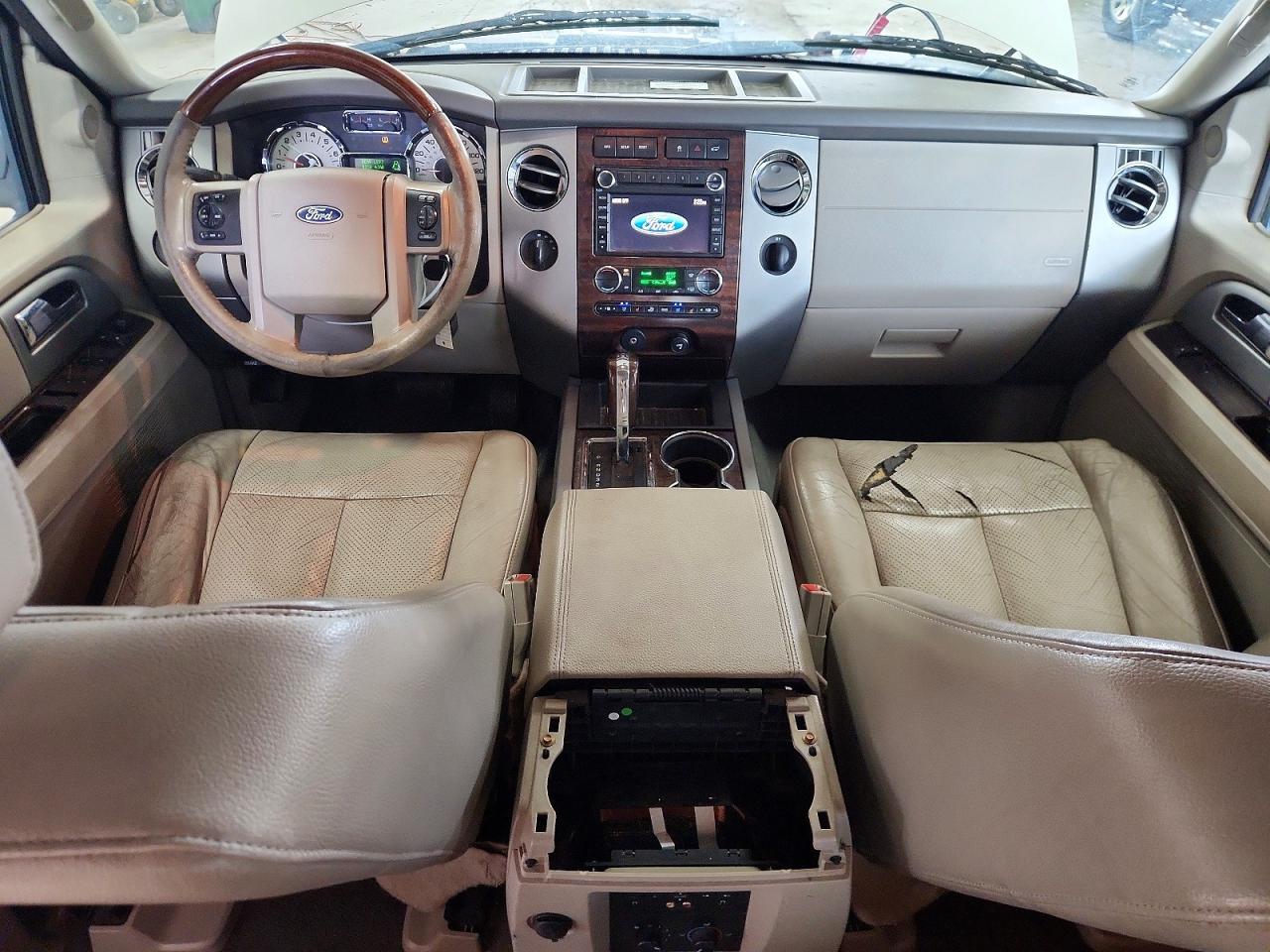 2008 Ford Expedition El Limited White vin: 1FMFK20588LA56608