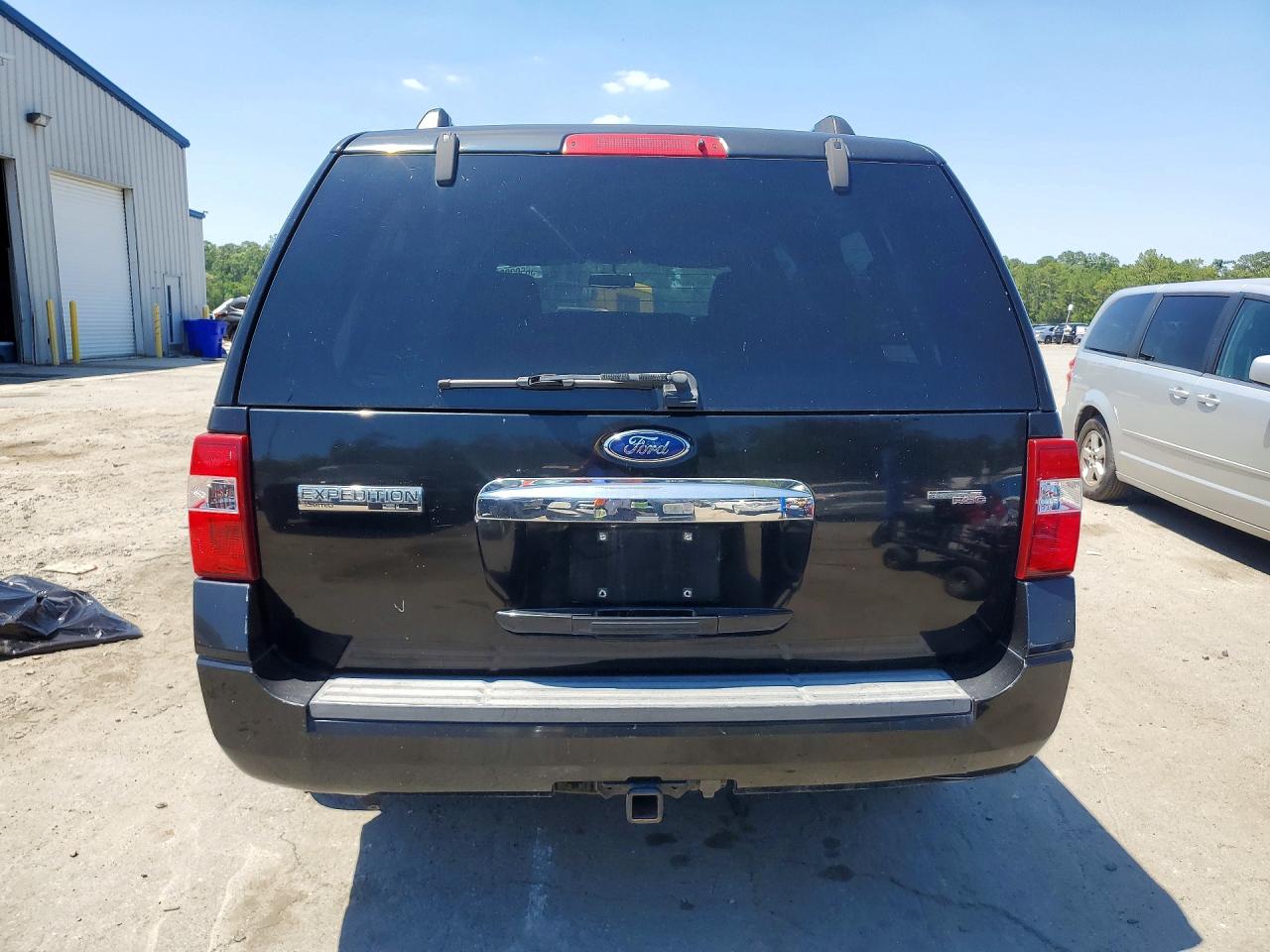 2007 Ford Expedition El Limited Black vin: 1FMFK20597LA89907