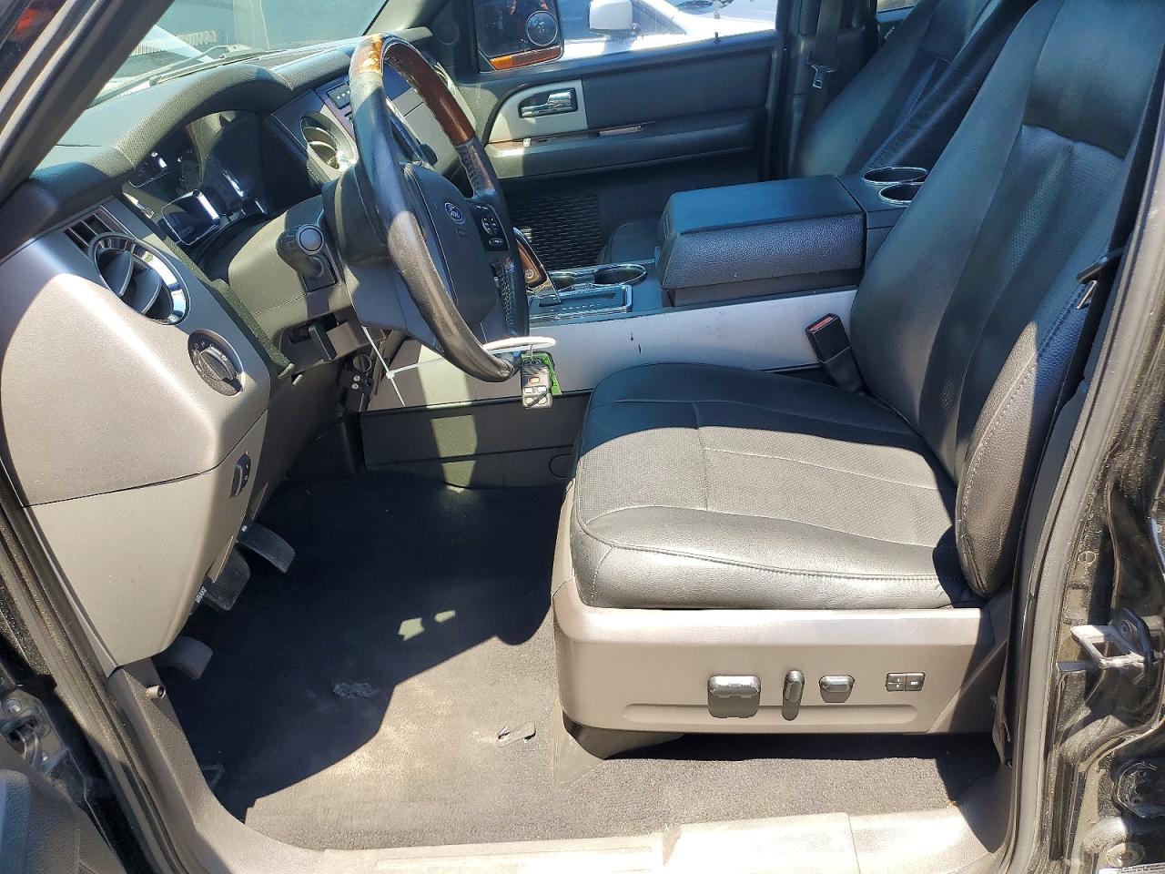 2007 Ford Expedition El Limited Black vin: 1FMFK20597LA89907