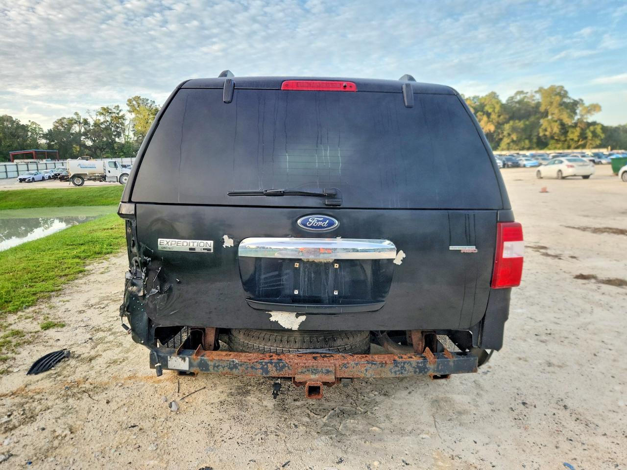 2008 Ford Expedition El Limited Black vin: 1FMFK20598LA07434