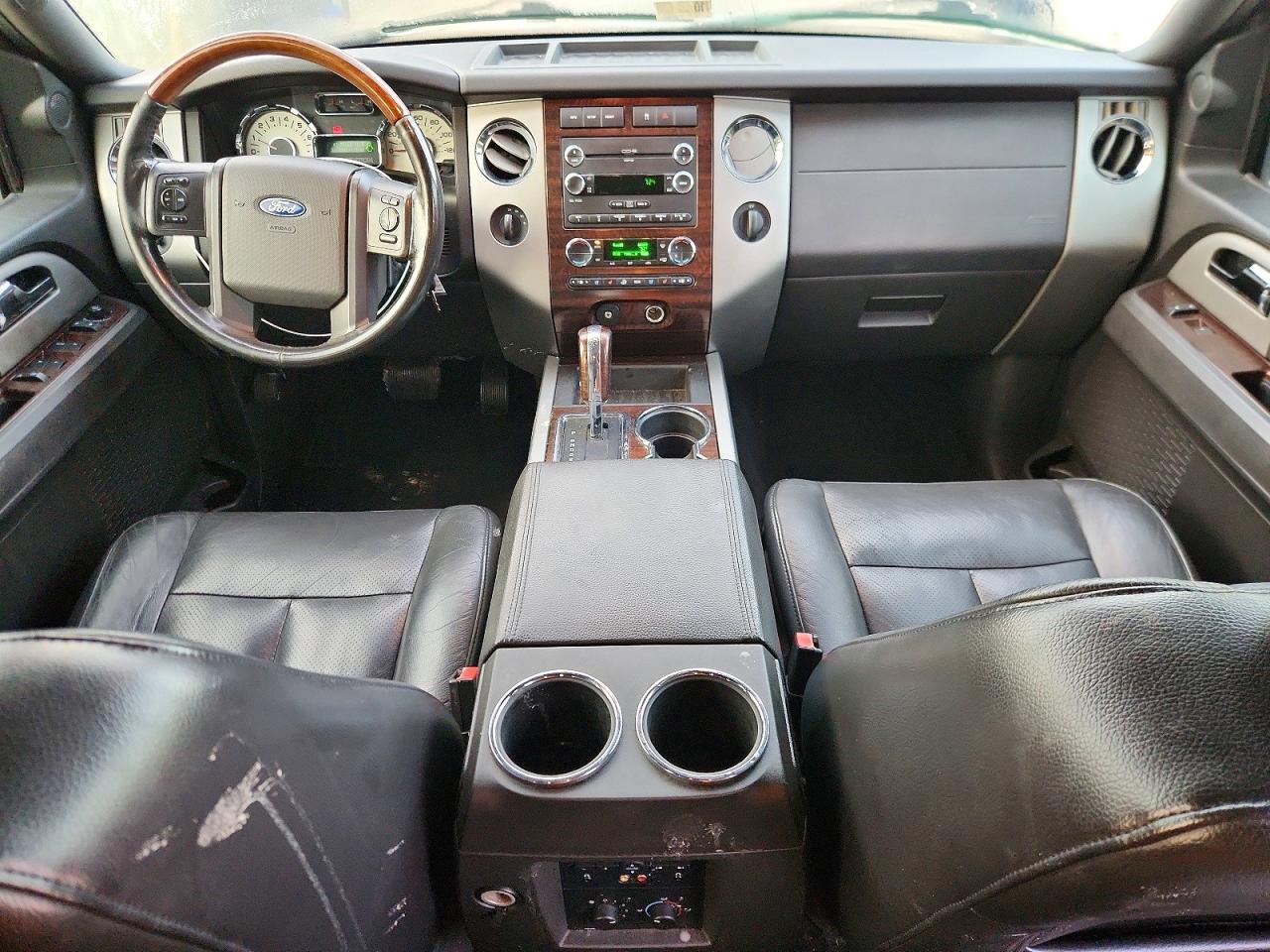 2008 Ford Expedition El Limited Black vin: 1FMFK20598LA07434
