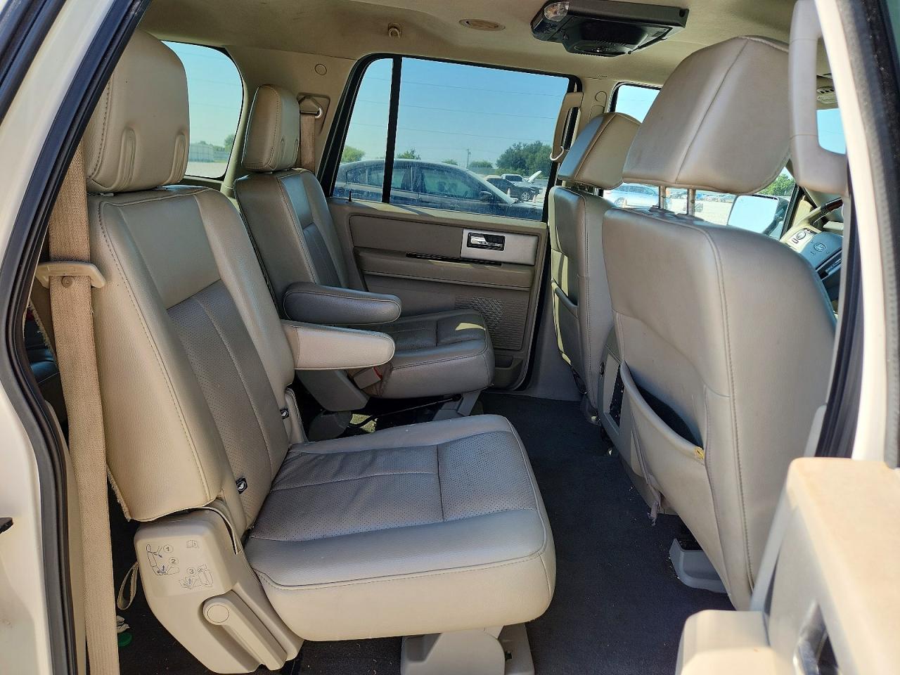 2008 Ford Expedition El Limited White vin: 1FMFK20598LA76141