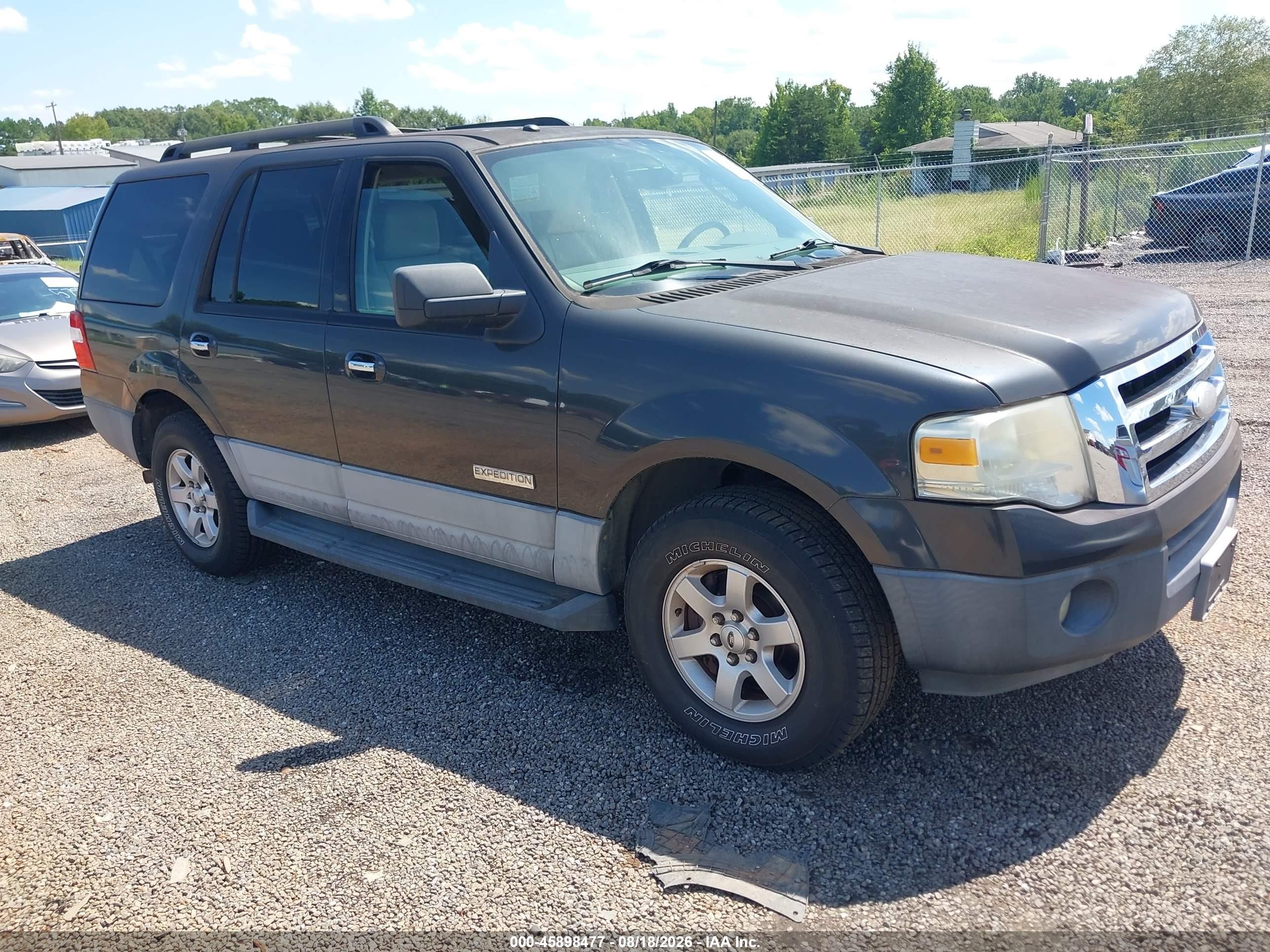 2007 Ford Expedition Xlt Brown vin: 1FMFU15507LA70384