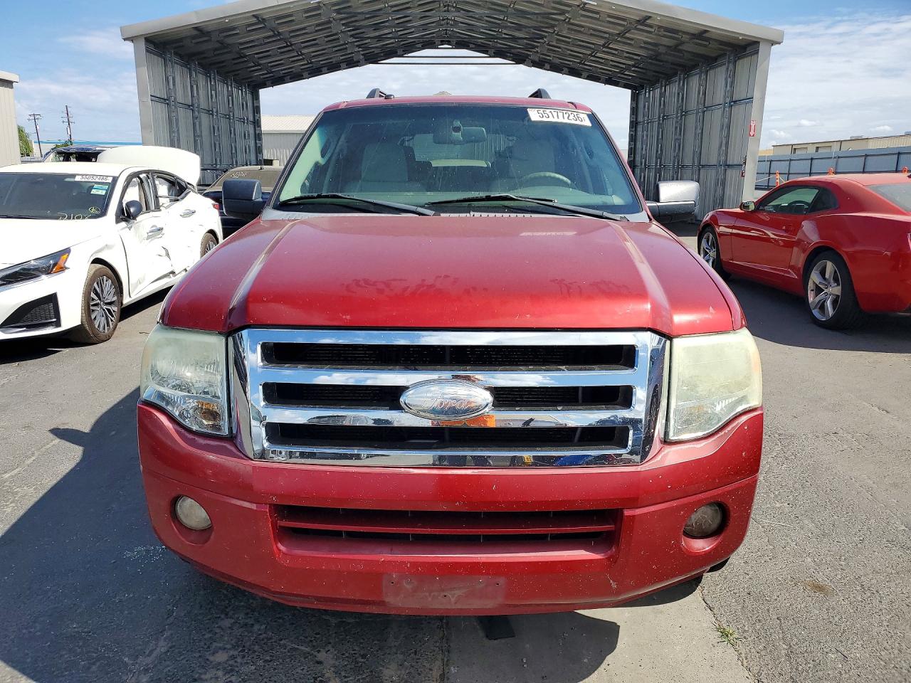 2008 Ford Expedition Xlt Burgundy vin: 1FMFU15518LA53577
