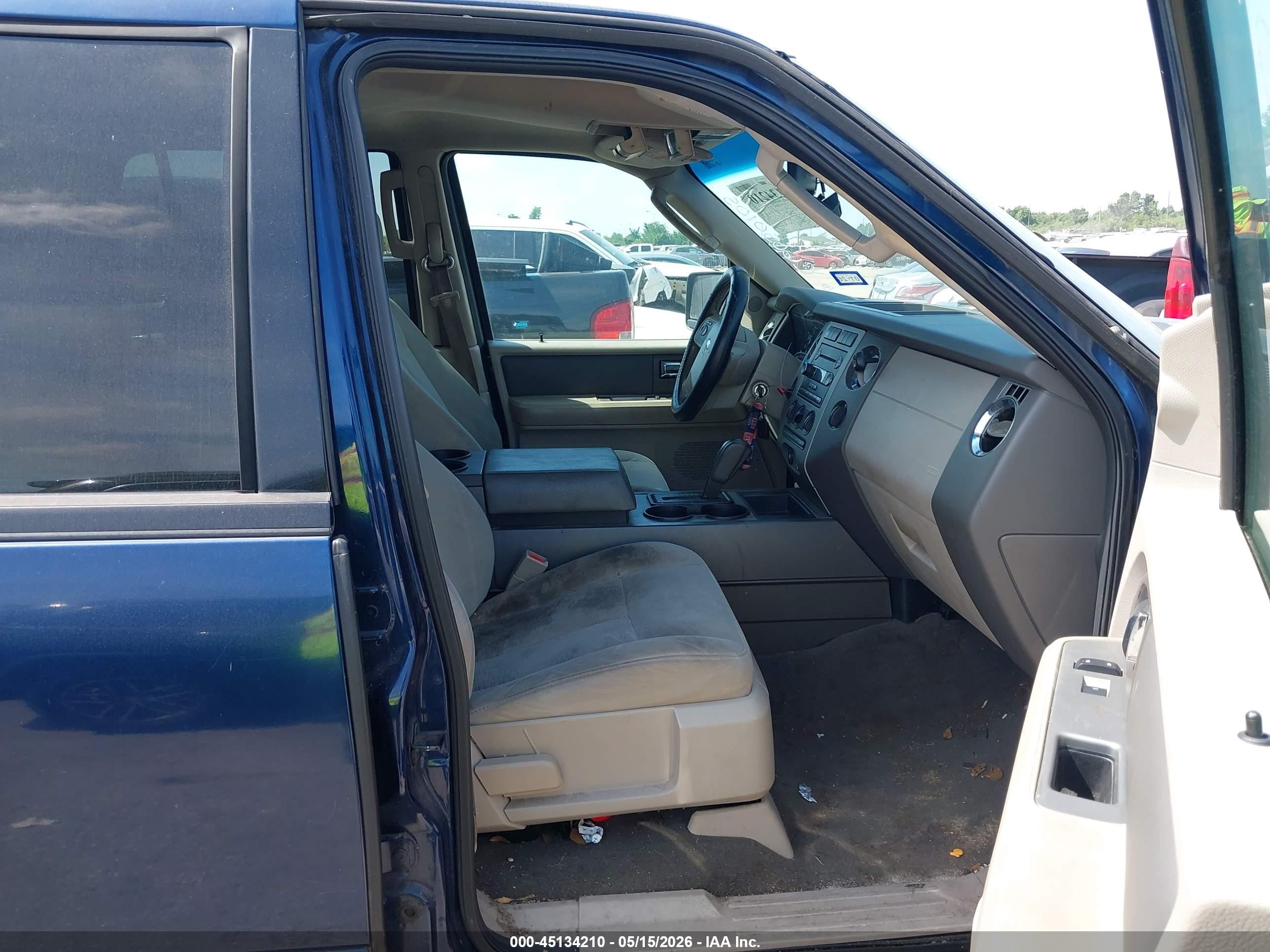 2008 Ford Expedition Xlt Blue vin: 1FMFU15538LA83065
