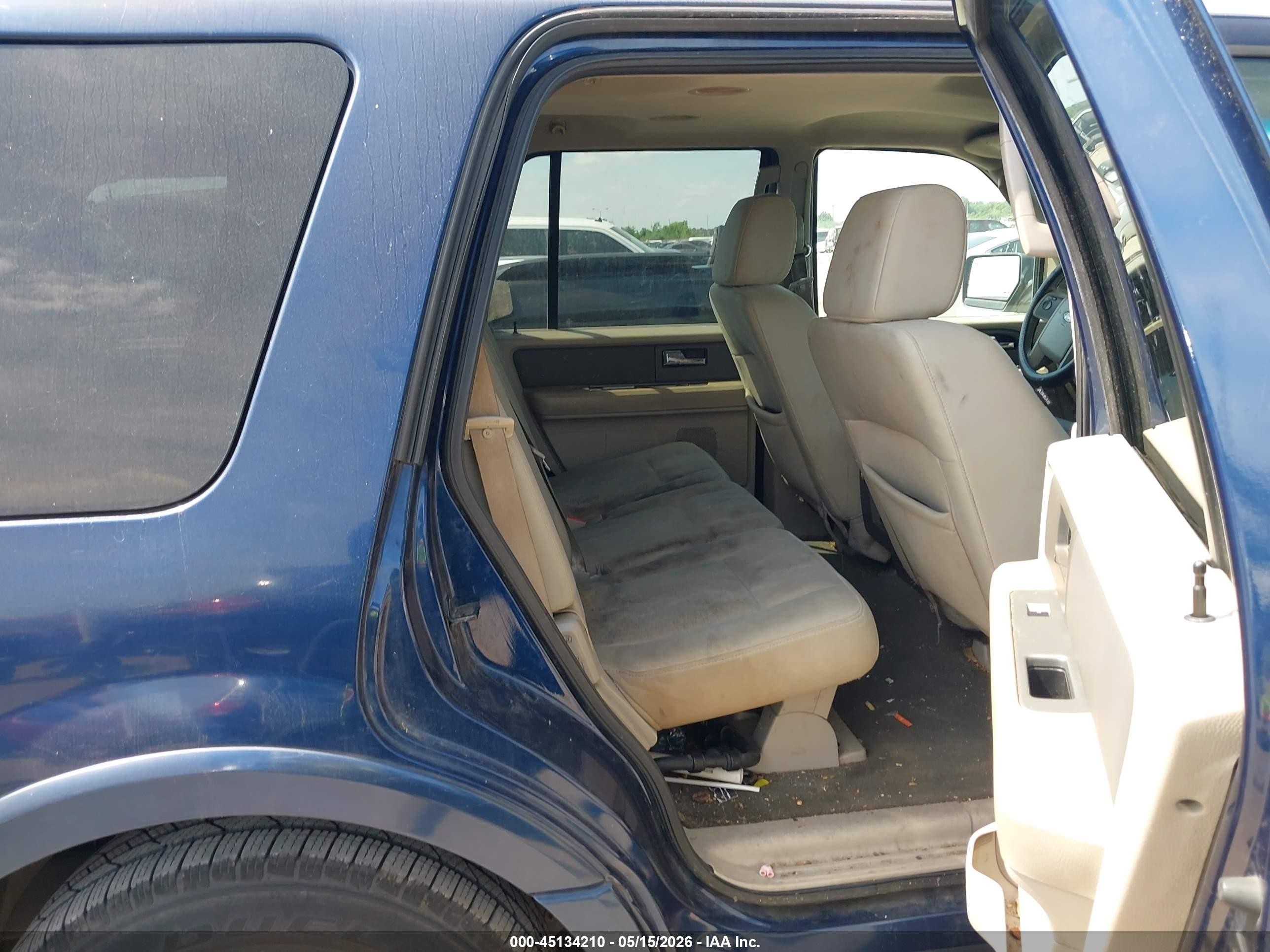 2008 Ford Expedition Xlt Blue vin: 1FMFU15538LA83065