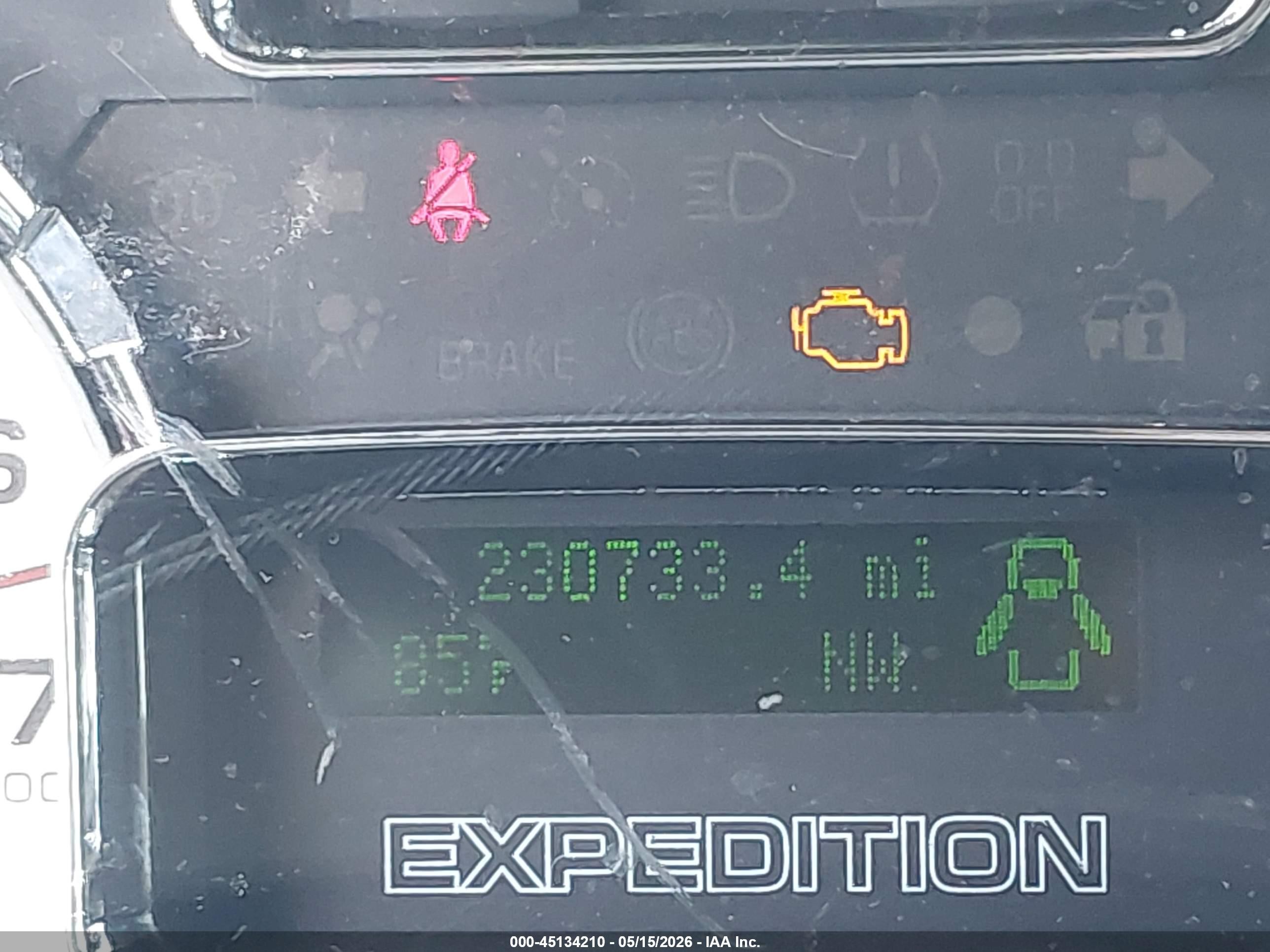 2008 Ford Expedition Xlt Blue vin: 1FMFU15538LA83065