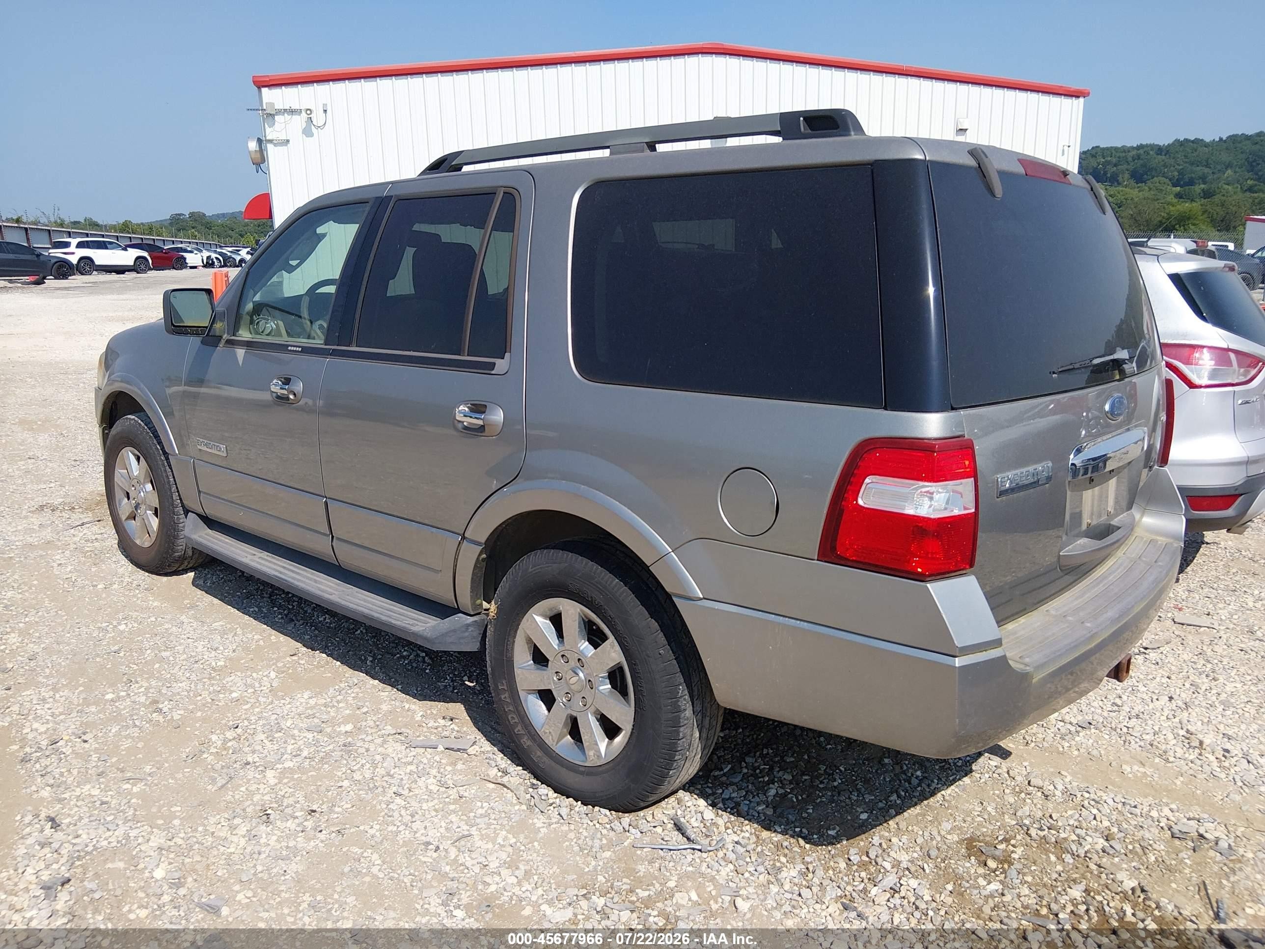 2008 Ford Expedition Xlt Tan vin: 1FMFU15548LA26616