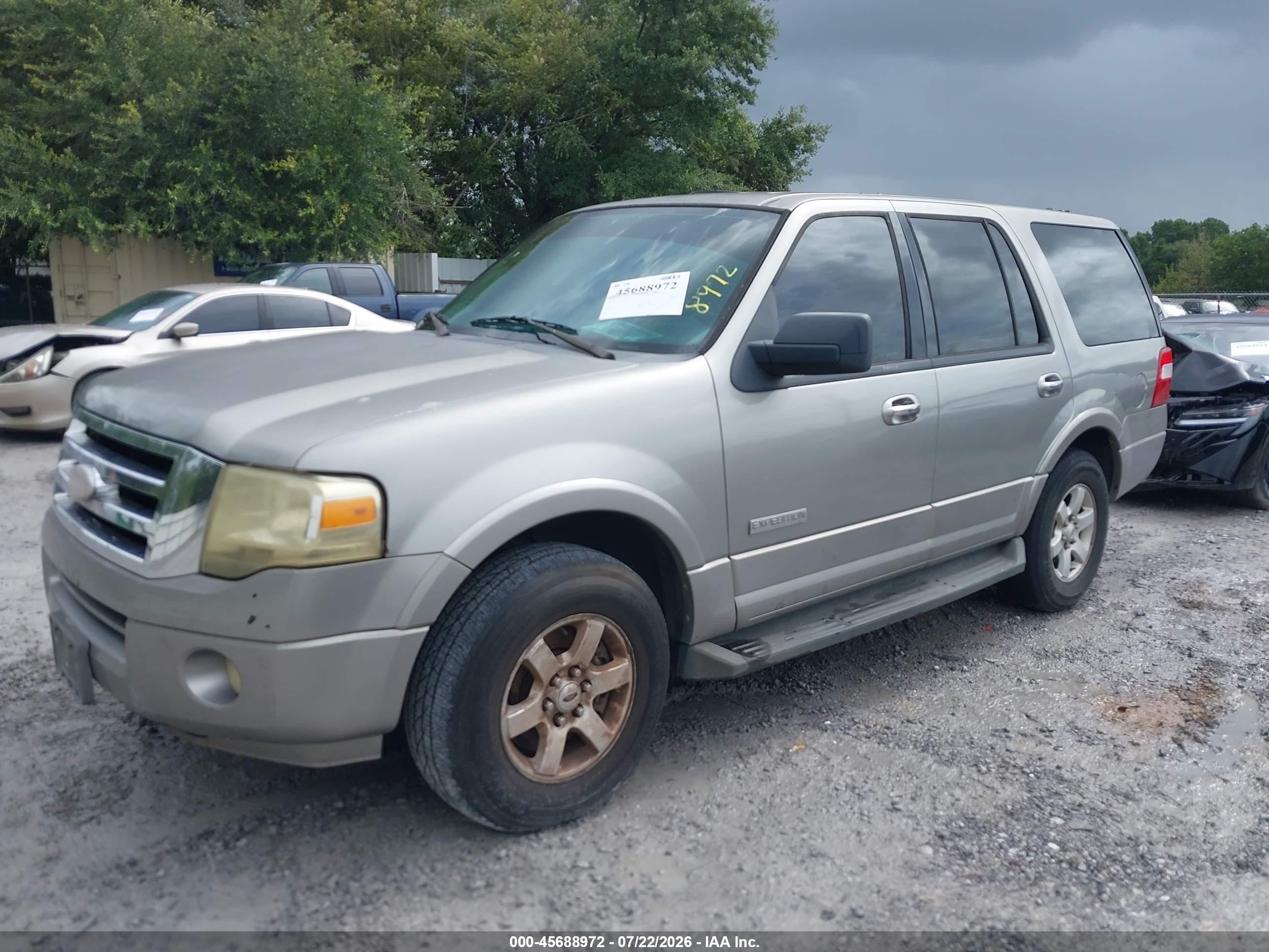 2008 Ford Expedition Xlt Champagne vin: 1FMFU15548LA49622