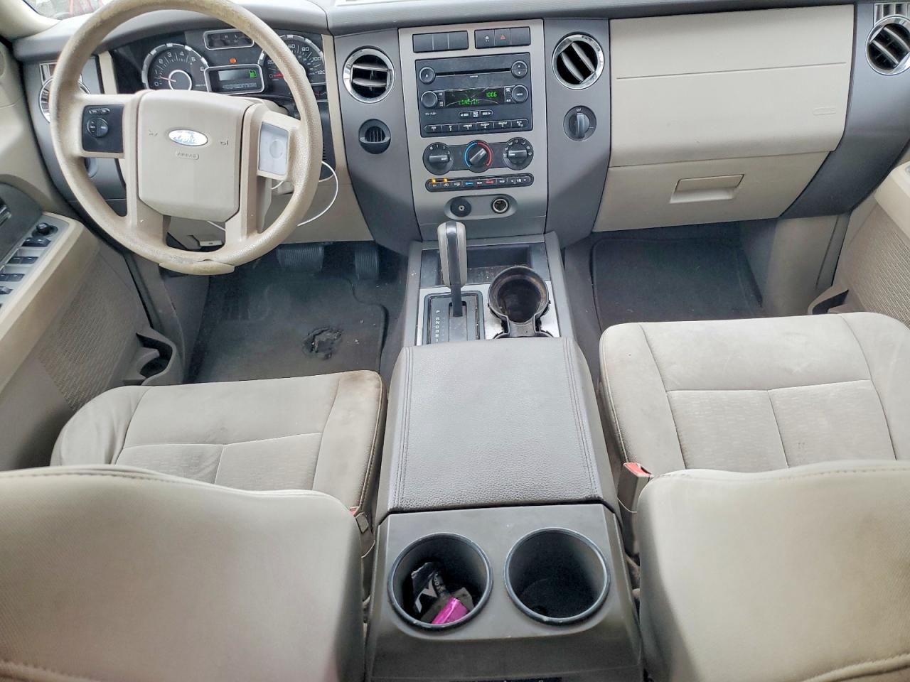 2007 Ford Expedition Xlt Beige vin: 1FMFU15557LA43178