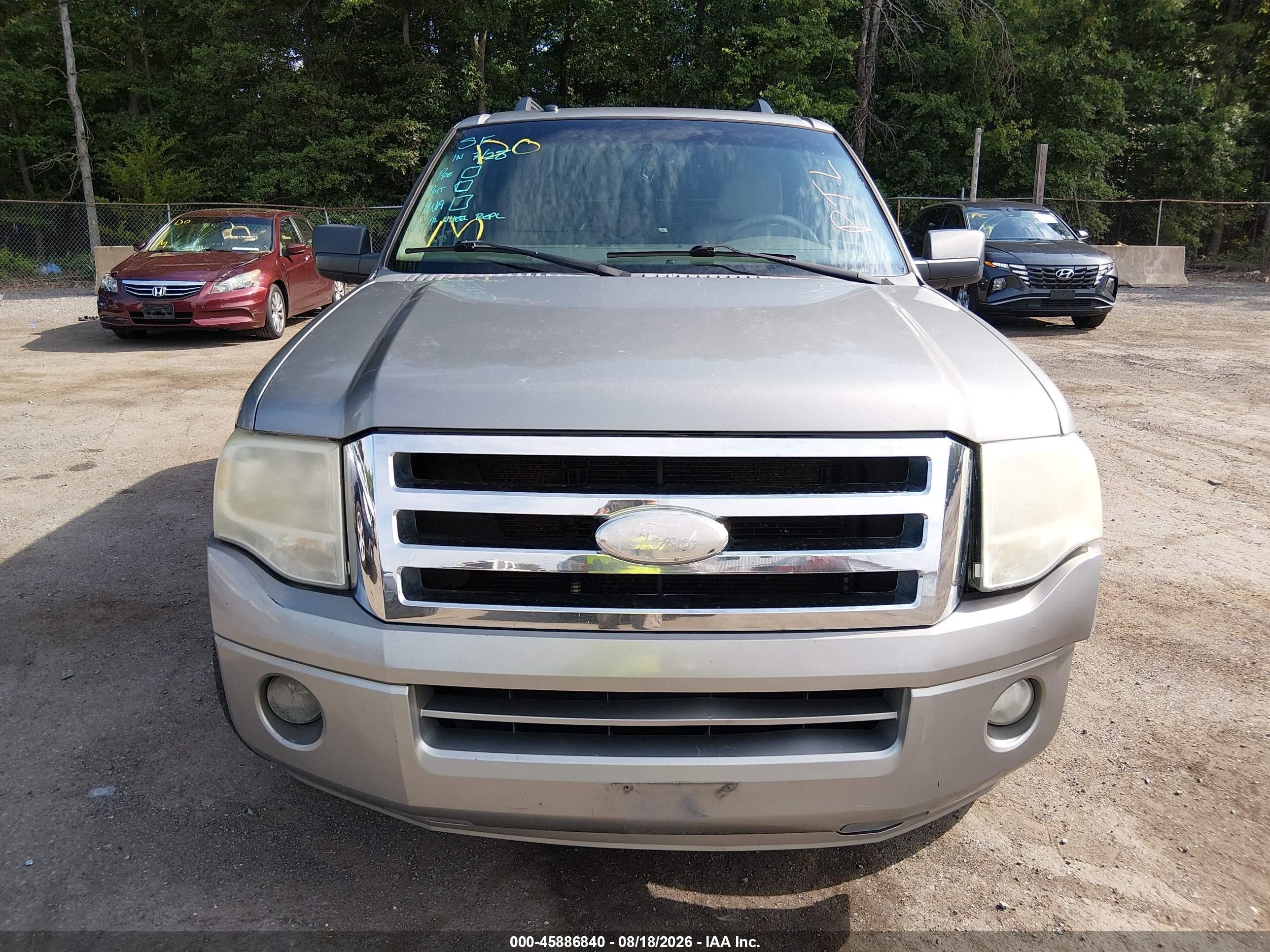 2008 Ford Expedition Xlt Silver vin: 1FMFU15558LA87456