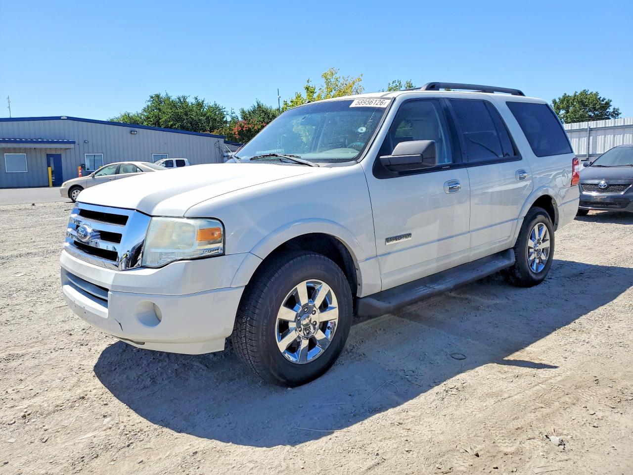 2008 Ford Expedition Xlt White vin: 1FMFU15578LA33320