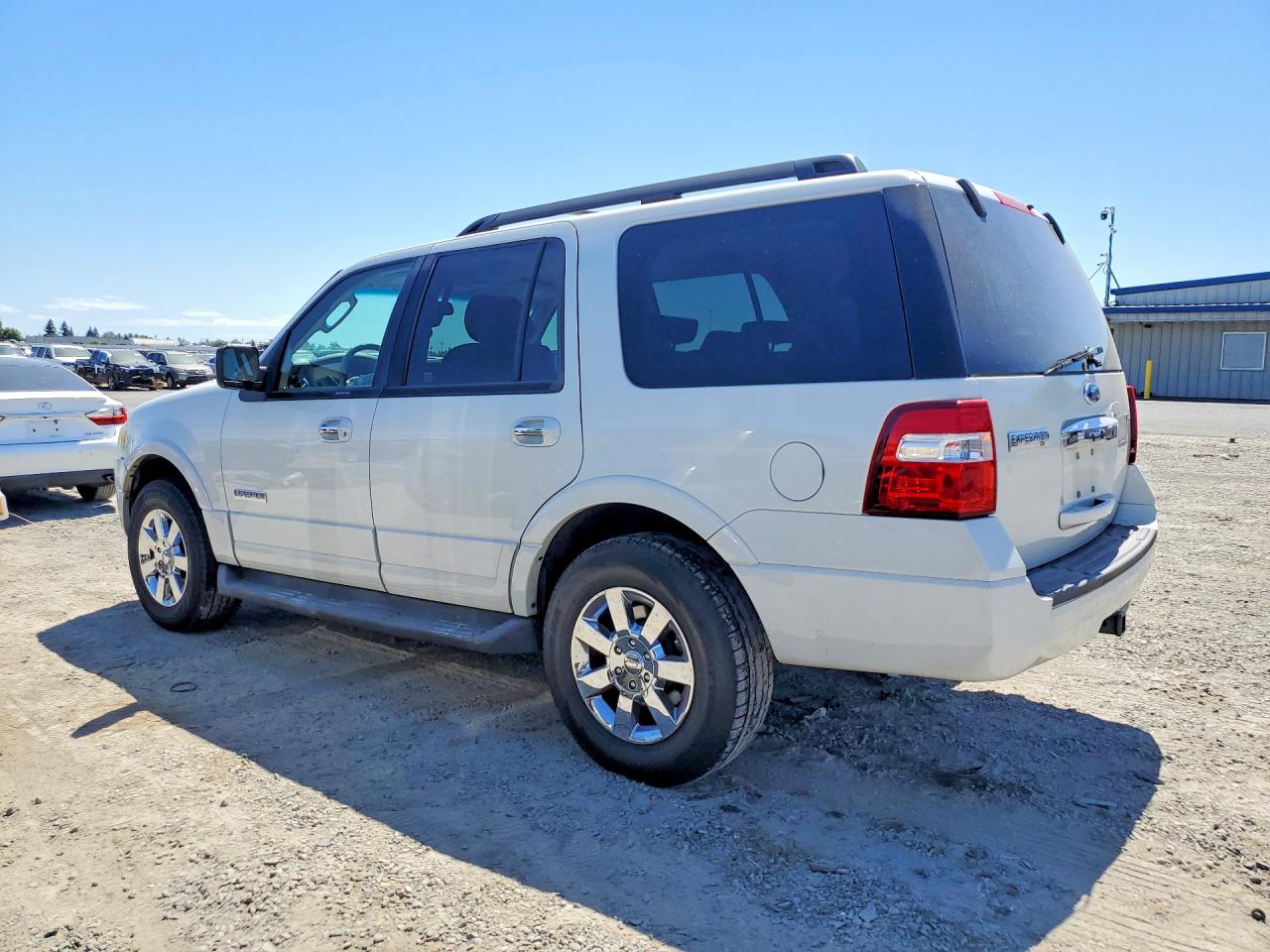 2008 Ford Expedition Xlt White vin: 1FMFU15578LA33320