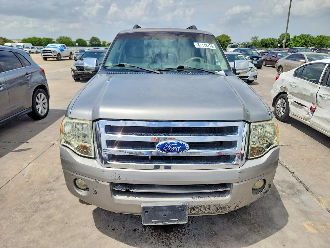 2008 Ford Expedition Xlt Gray vin: 1FMFU15588LA38106
