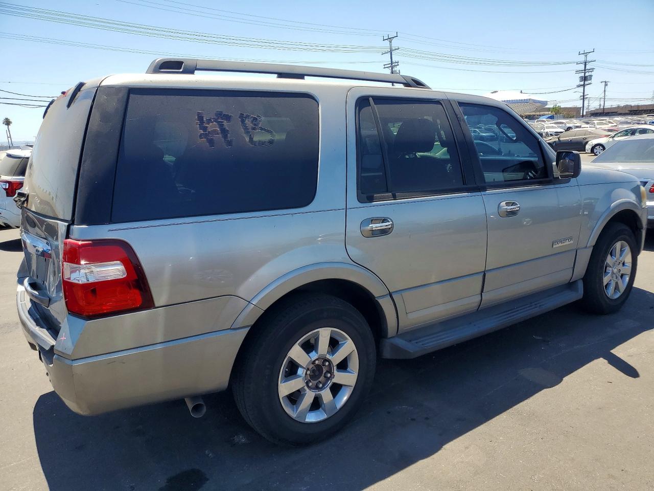 2008 Ford Expedition Xlt Gray vin: 1FMFU155X8LA63413
