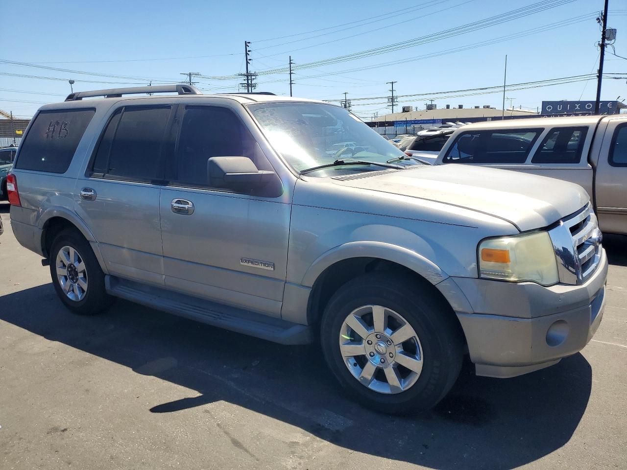 2008 Ford Expedition Xlt Gray vin: 1FMFU155X8LA63413