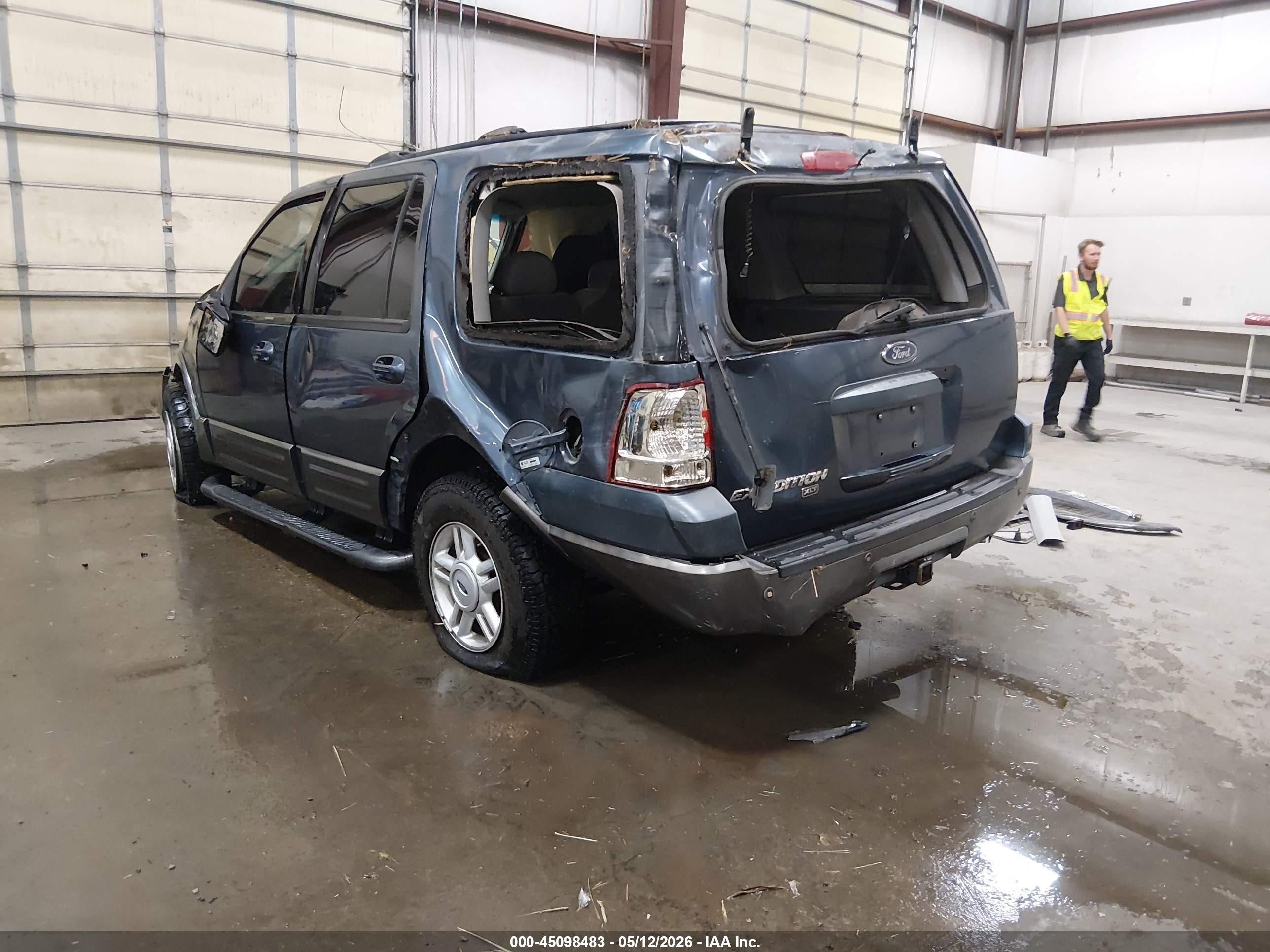 2004 Ford Expedition Xlt Blue vin: 1FMFU15L54LA52926