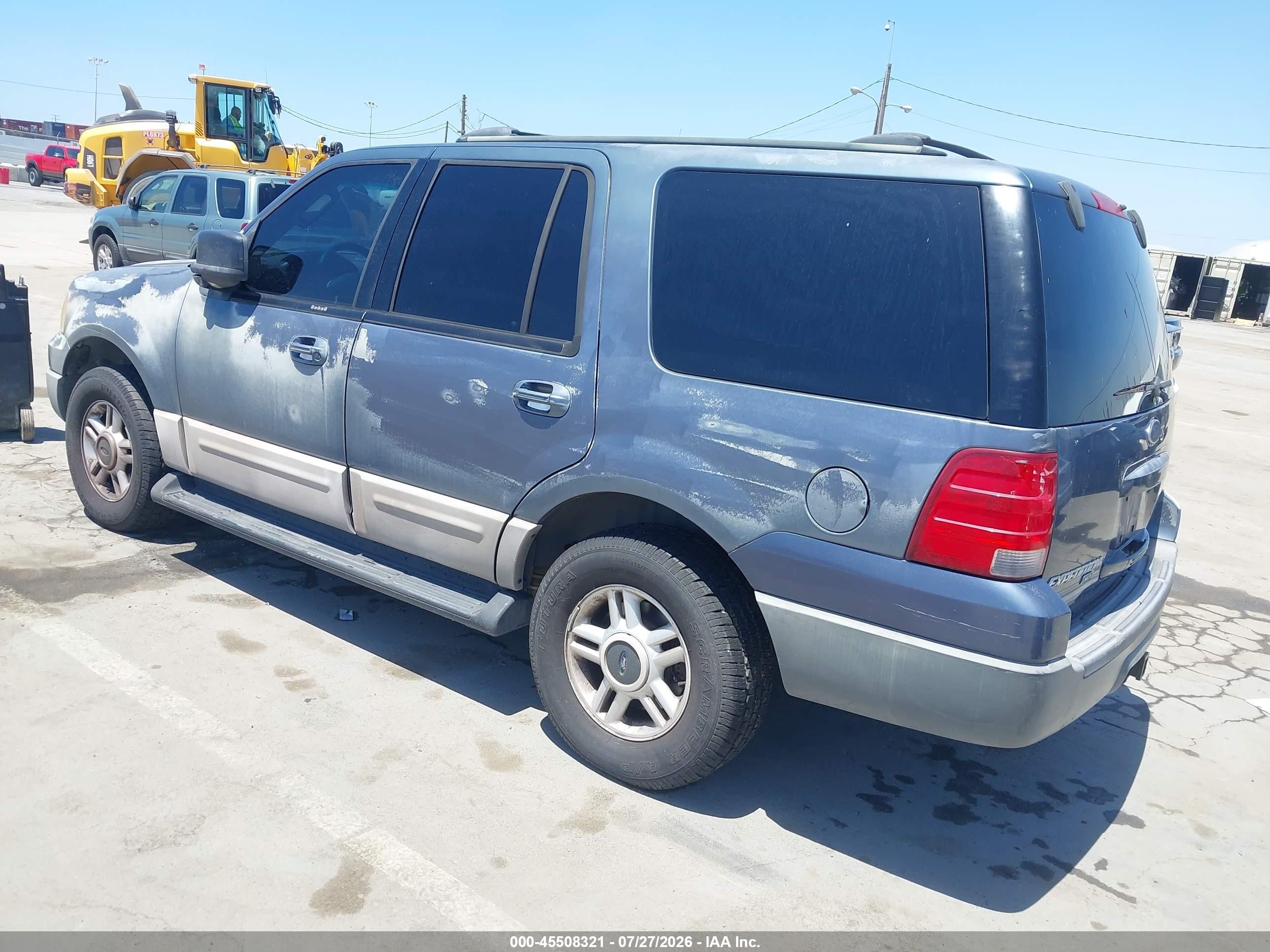 2003 Ford Expedition Xlt Blue vin: 1FMFU15LX3LB07238