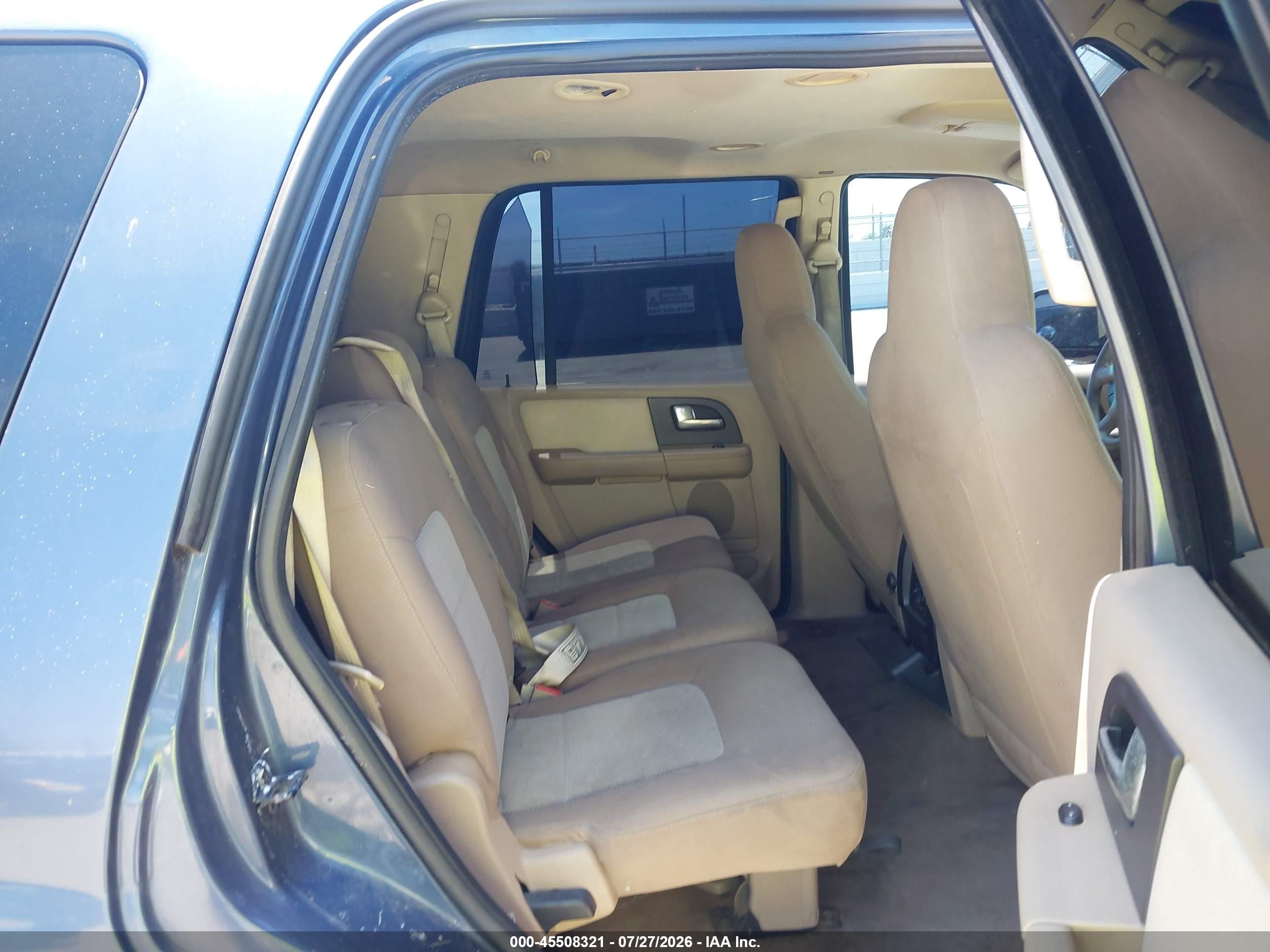 2003 Ford Expedition Xlt Blue vin: 1FMFU15LX3LB07238