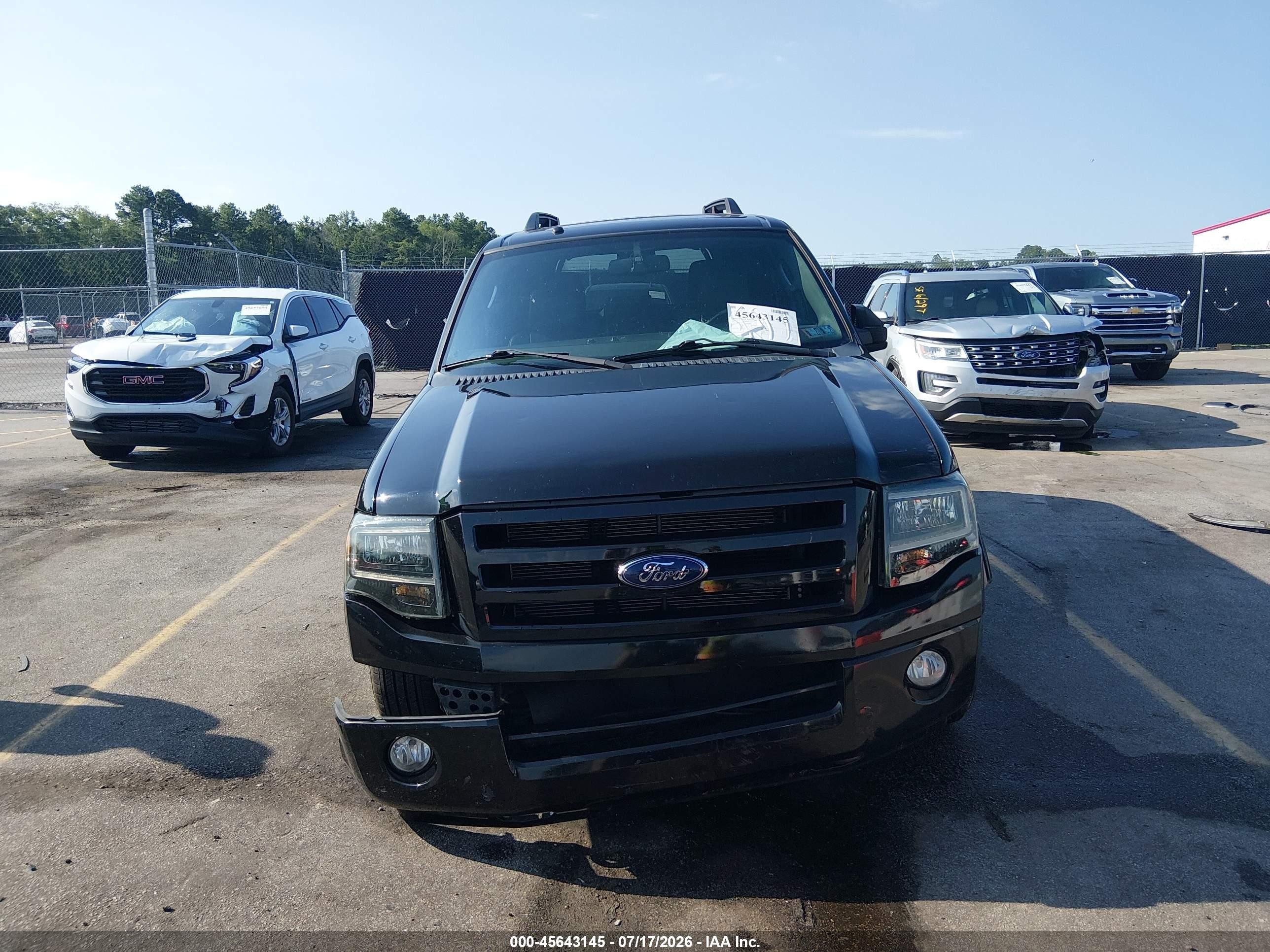 2008 Ford Expedition Xlt Black vin: 1FMFU16508LA06281