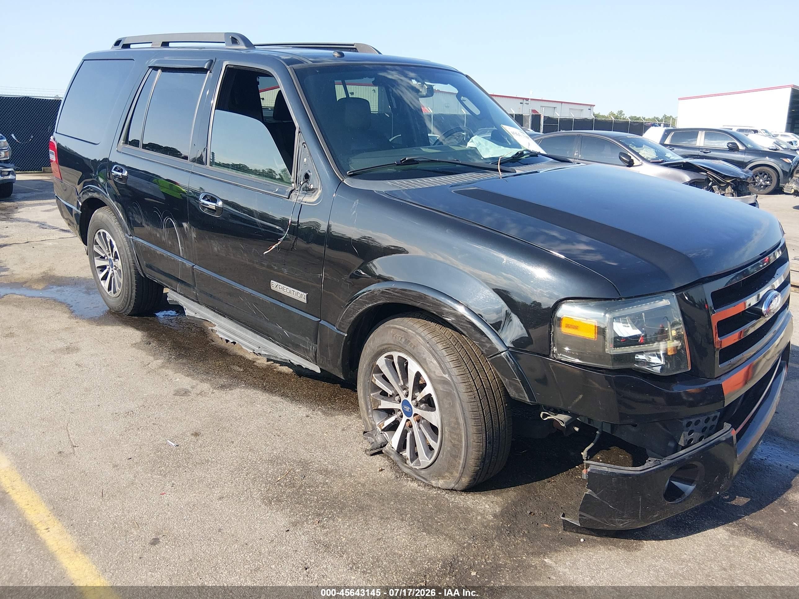 2008 Ford Expedition Xlt Black vin: 1FMFU16508LA06281