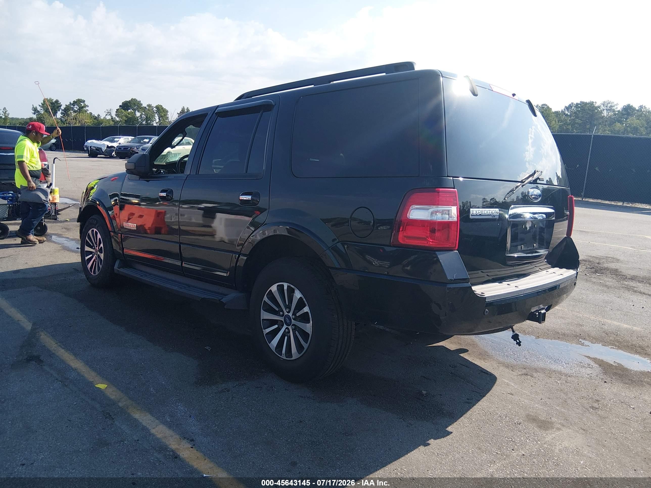 2008 Ford Expedition Xlt Black vin: 1FMFU16508LA06281