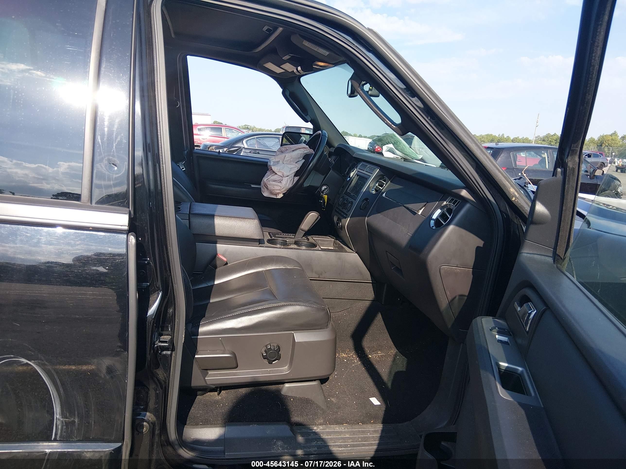 2008 Ford Expedition Xlt Black vin: 1FMFU16508LA06281
