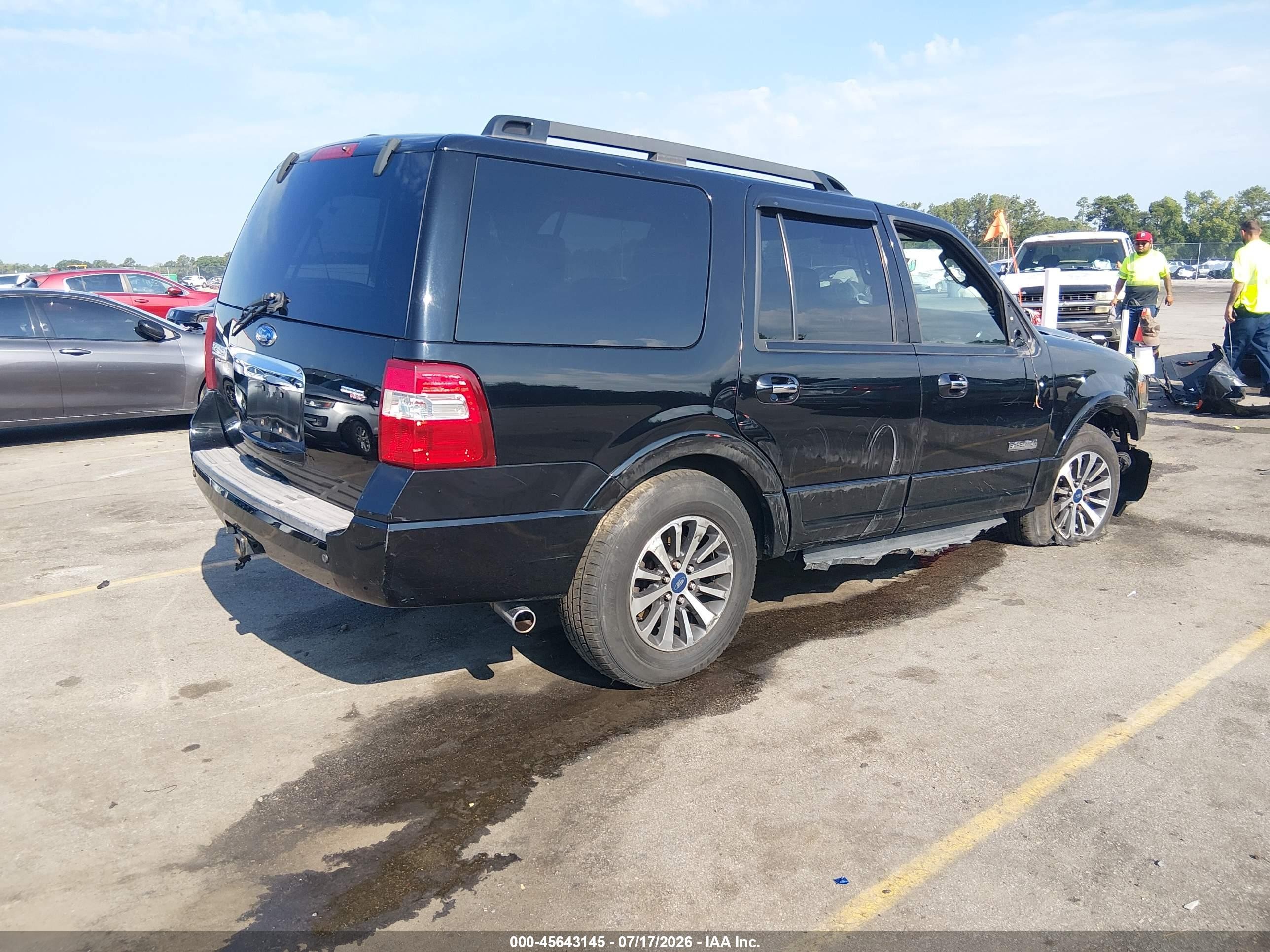 2008 Ford Expedition Xlt Black vin: 1FMFU16508LA06281