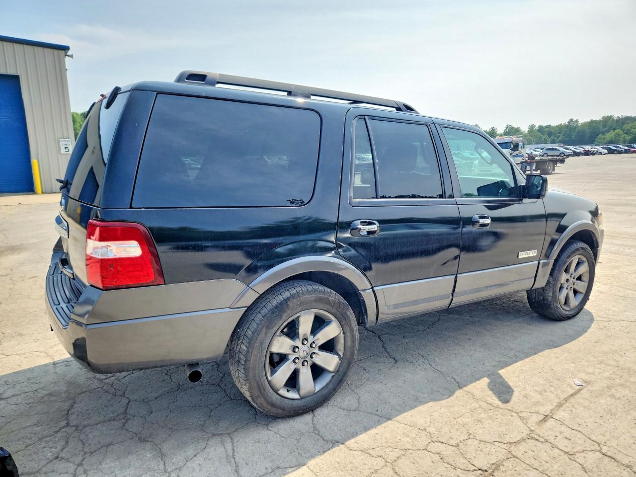 2007 Ford Expedition Xlt Black vin: 1FMFU16517LA82834