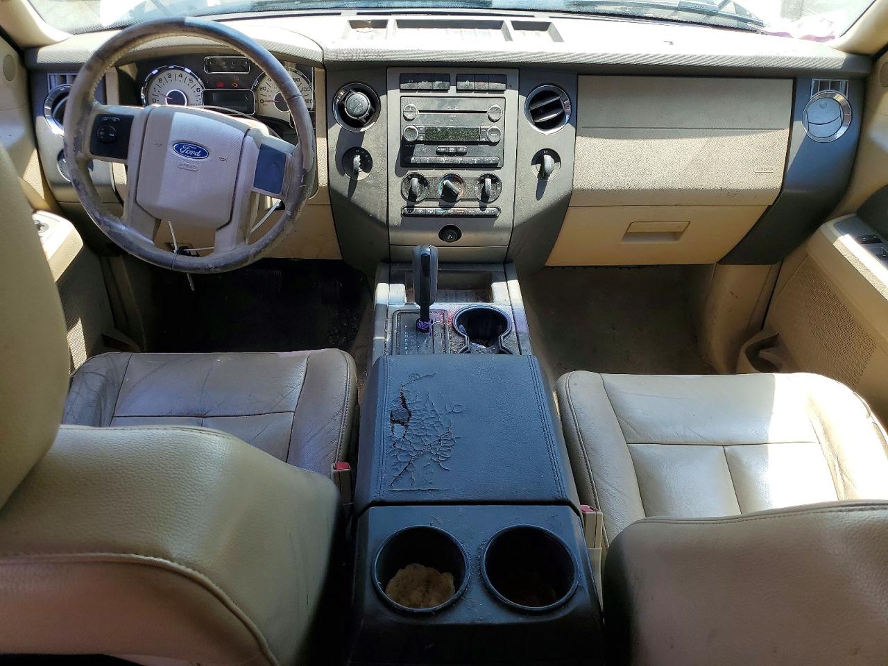 2009 Ford Expedition Xlt White vin: 1FMFU16529LA11144