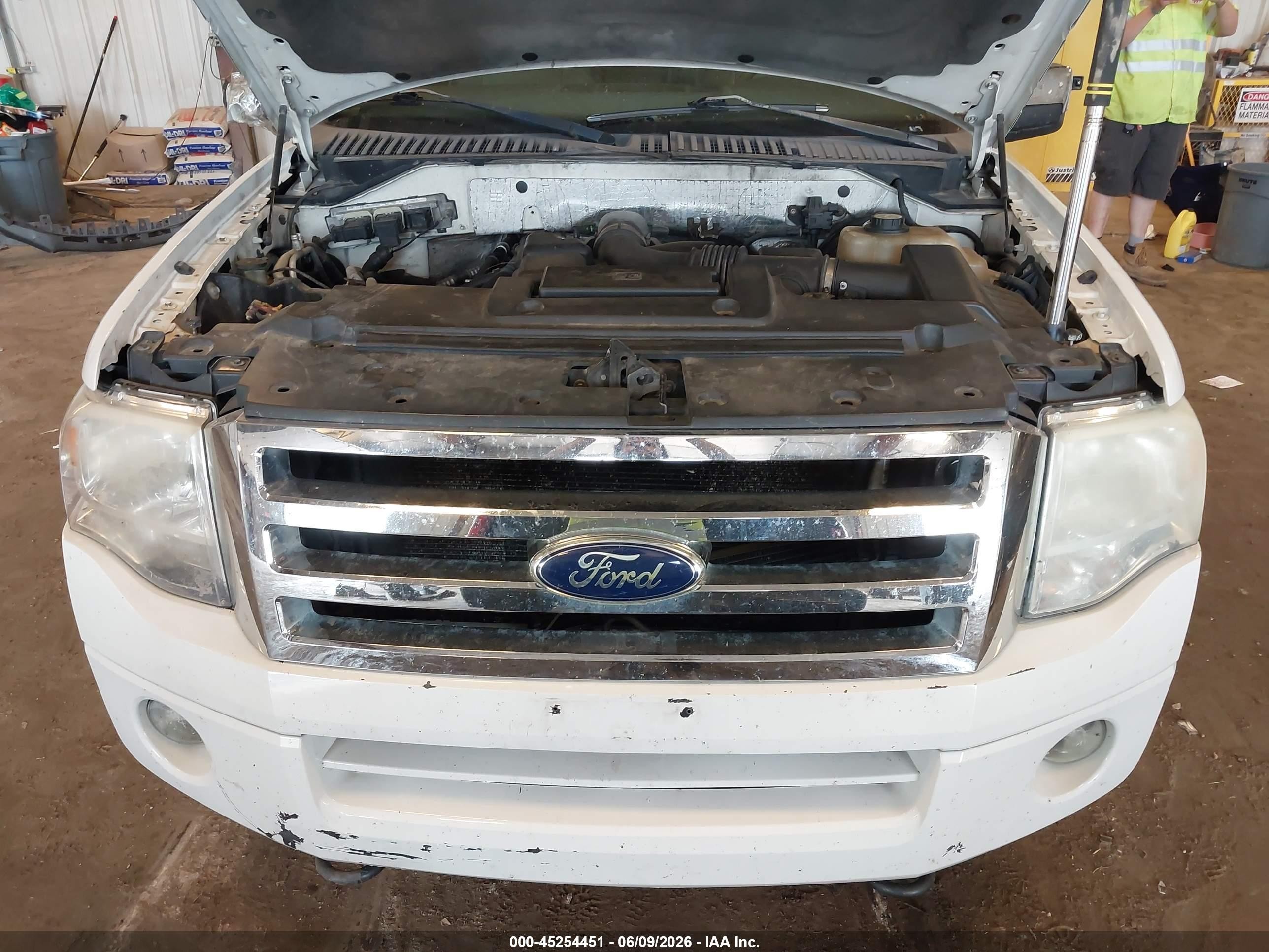 2008 Ford Expedition Xlt White vin: 1FMFU16538LA70184