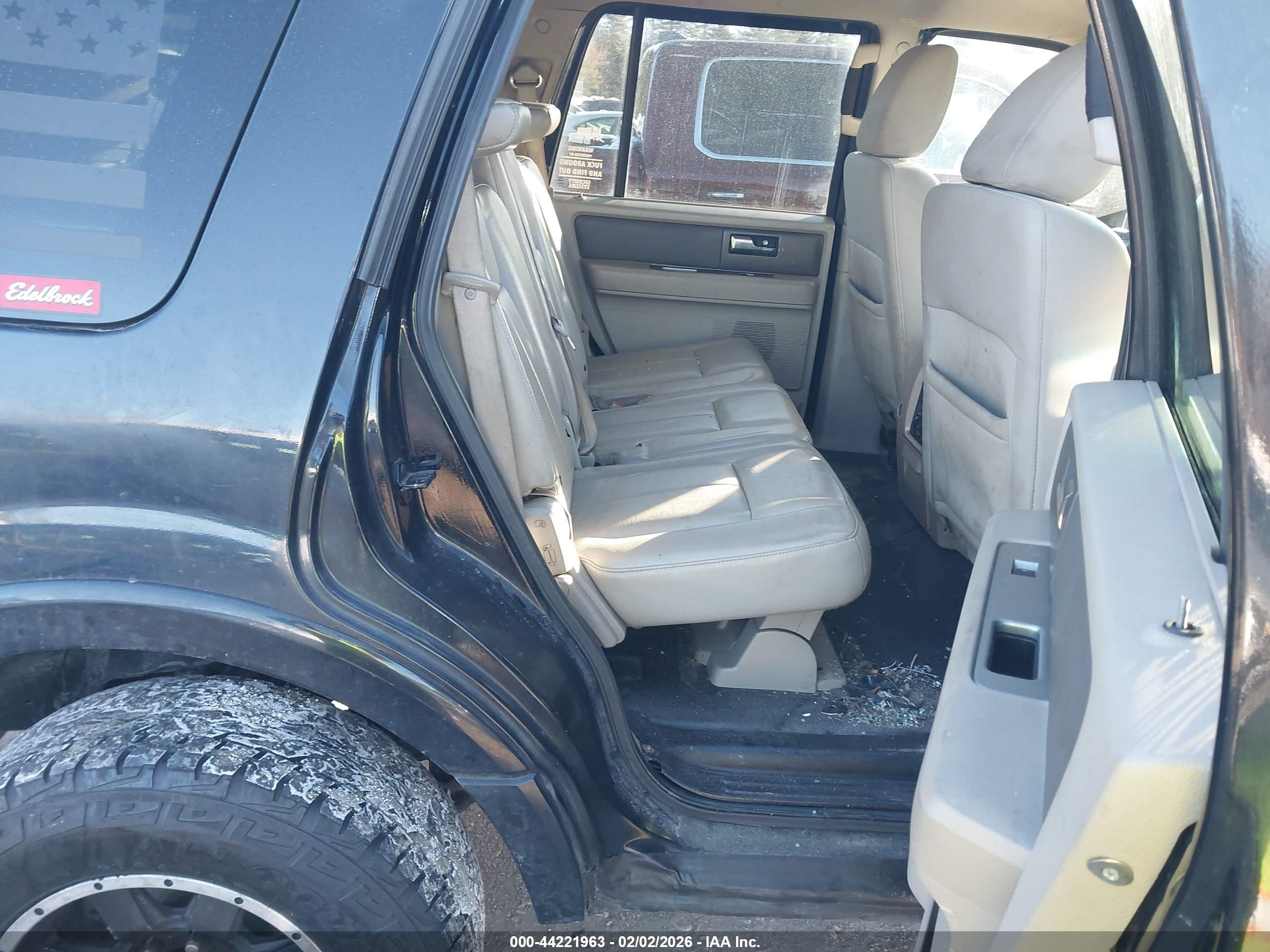 2009 Ford Expedition Xlt Black vin: 1FMFU16539EB26999