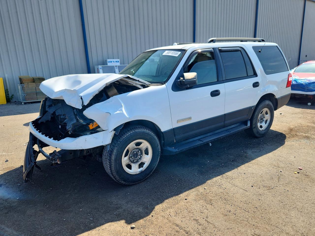 2007 Ford Expedition Xlt White vin: 1FMFU16557LA42207