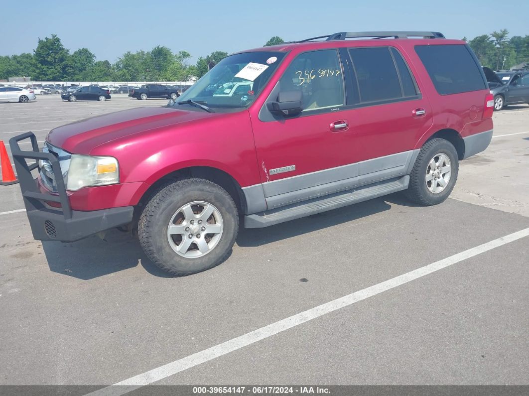 2007 Ford Expedition Xlt Red vin: 1FMFU16557LA88104