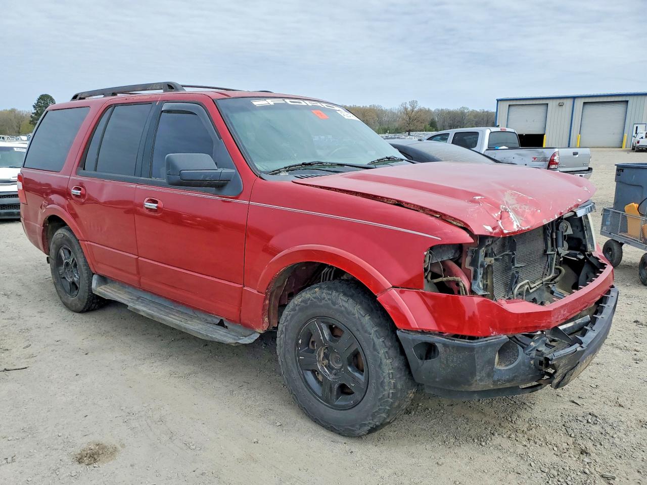 2009 Ford Expedition Xlt Red vin: 1FMFU16569LA07839