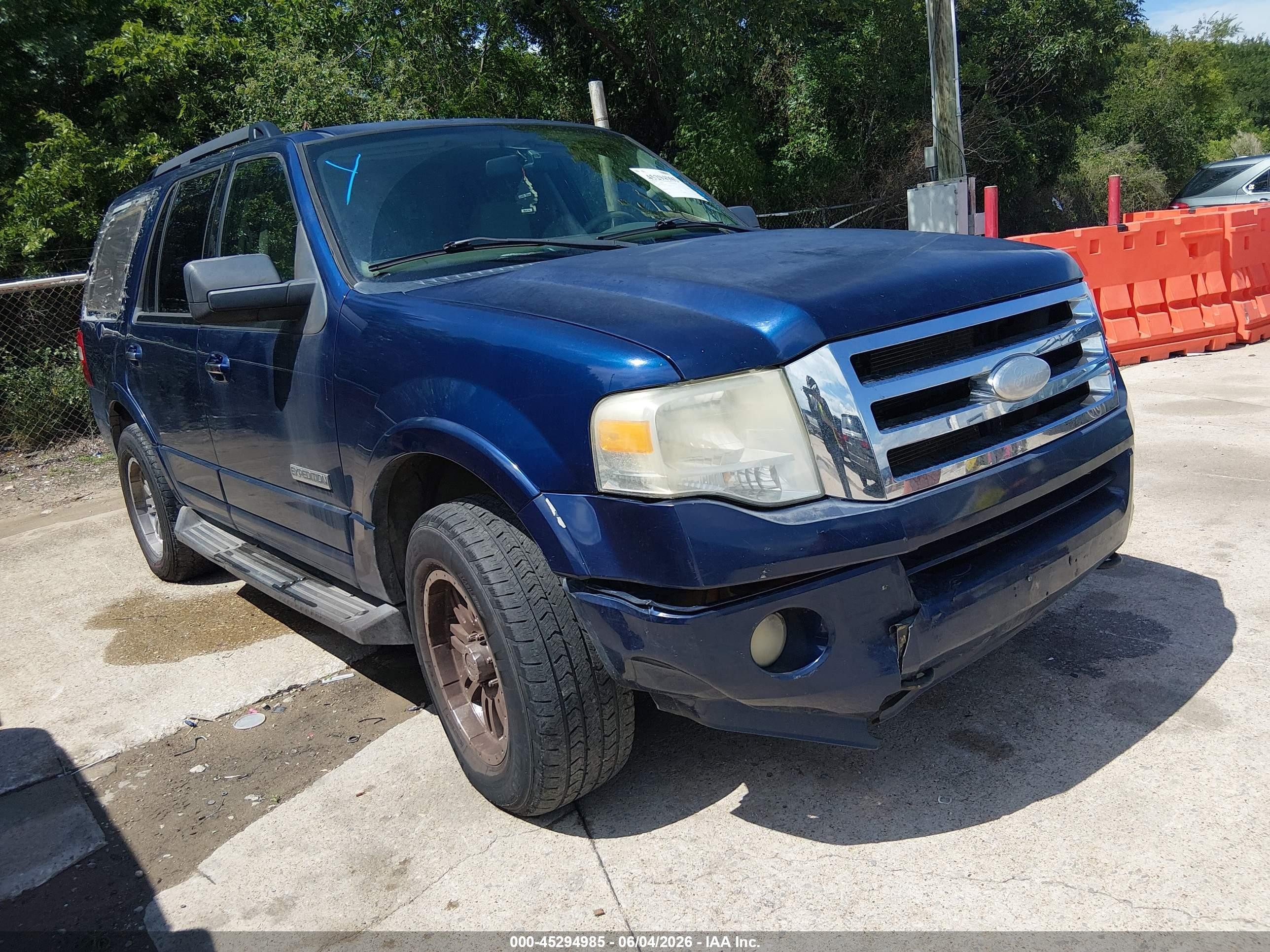 2008 Ford Expedition Xlt Navy vin: 1FMFU16578LA40346
