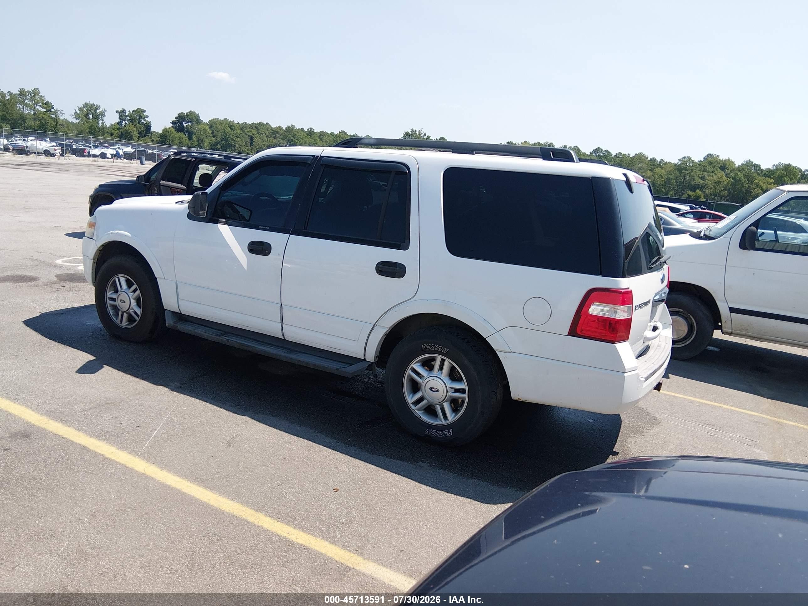 2009 Ford Expedition Xlt White vin: 1FMFU16579LA11009