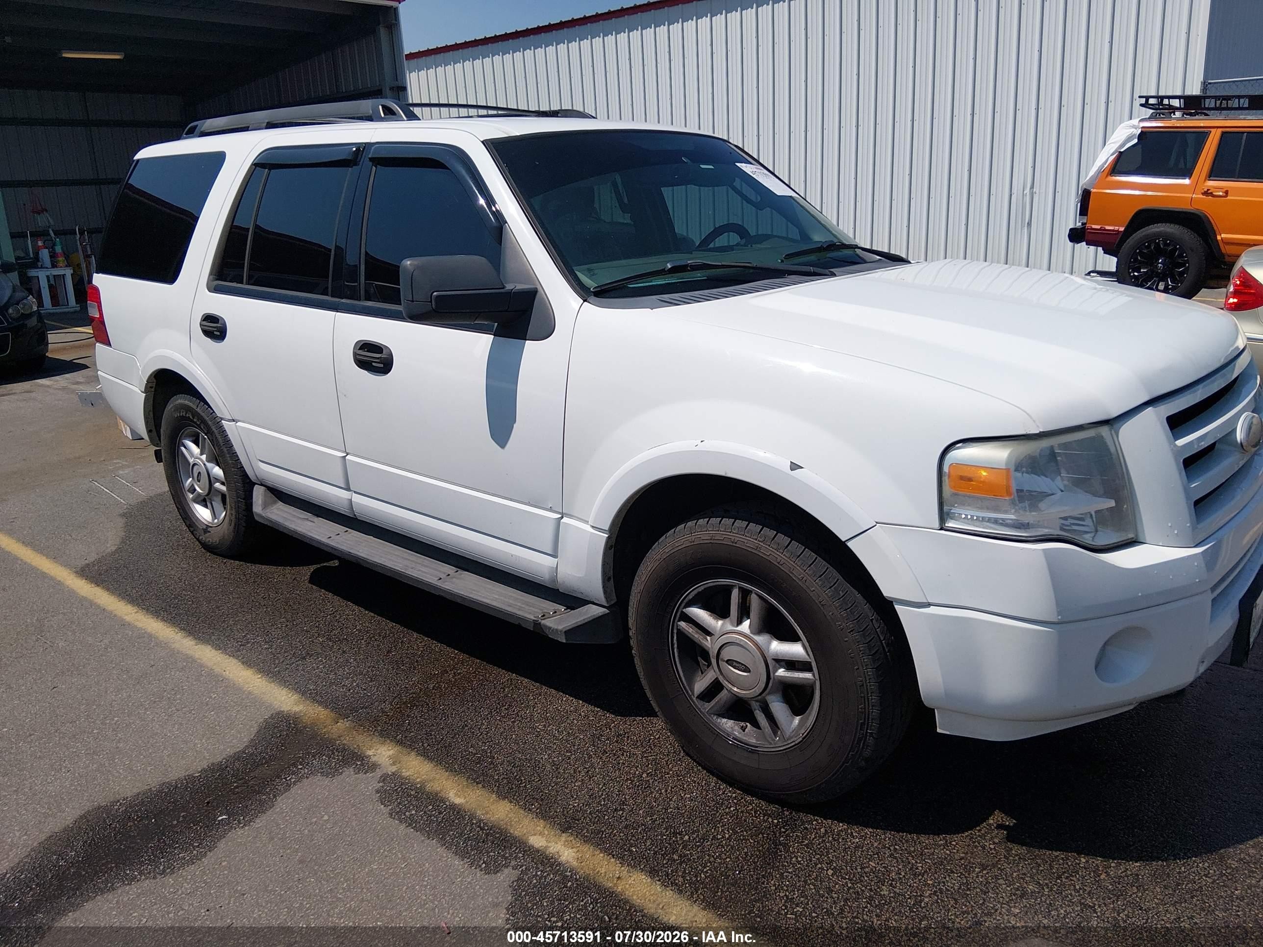 2009 Ford Expedition Xlt White vin: 1FMFU16579LA11009