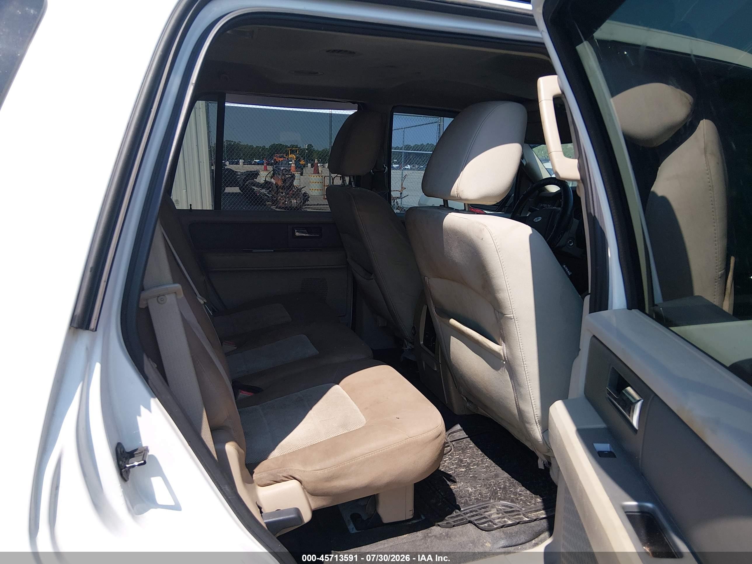 2009 Ford Expedition Xlt White vin: 1FMFU16579LA11009