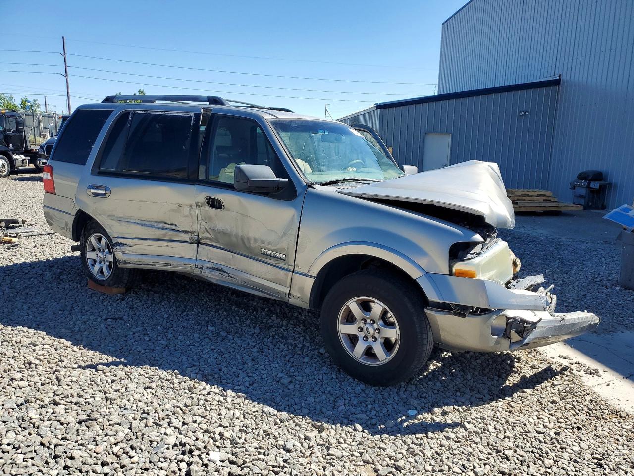 2008 Ford Expedition Xlt Silver vin: 1FMFU16598LA76474