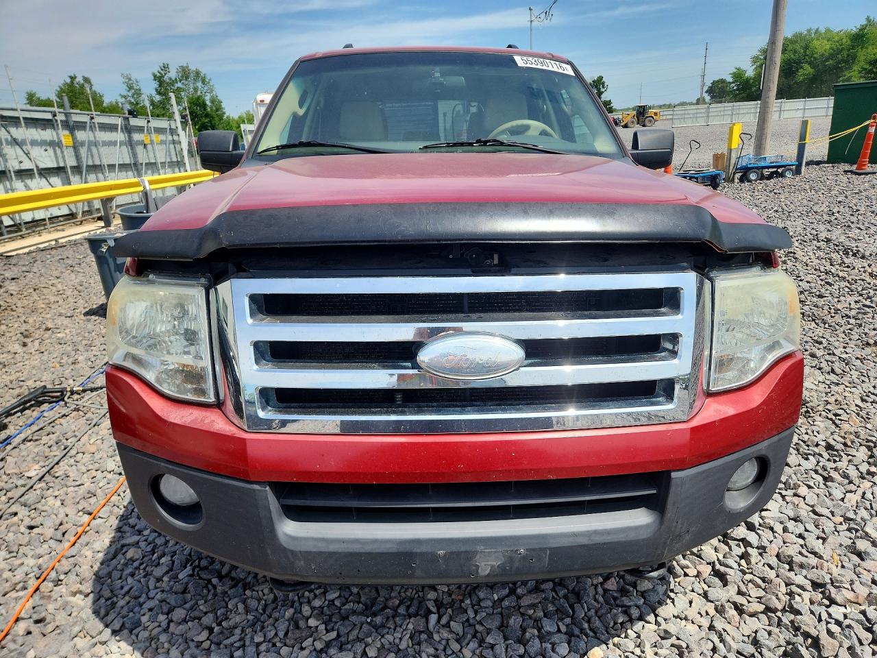 2007 Ford Expedition Xlt Red vin: 1FMFU165X7LA94254