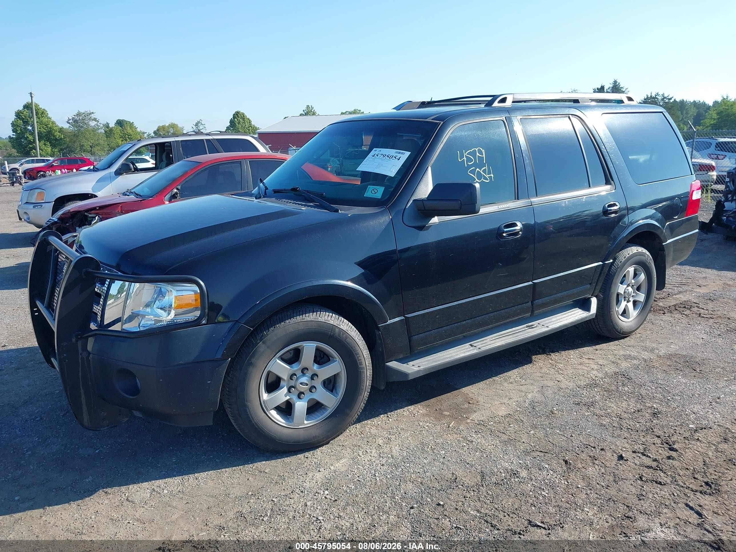 2009 Ford Expedition Xlt Black vin: 1FMFU165X9EB26899