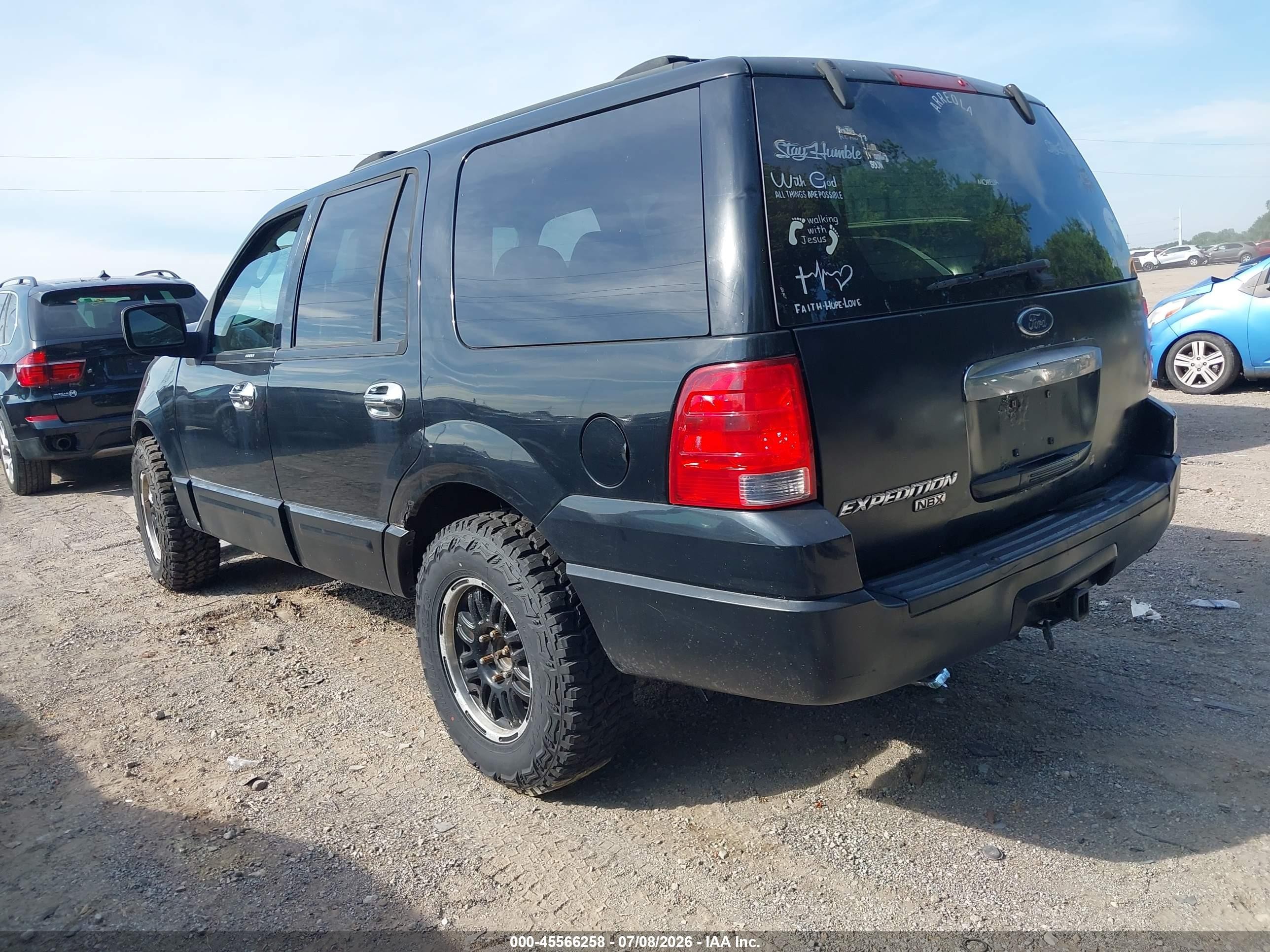 2004 Ford Expedition Nbx/xlt Black vin: 1FMFU16L04LA24966