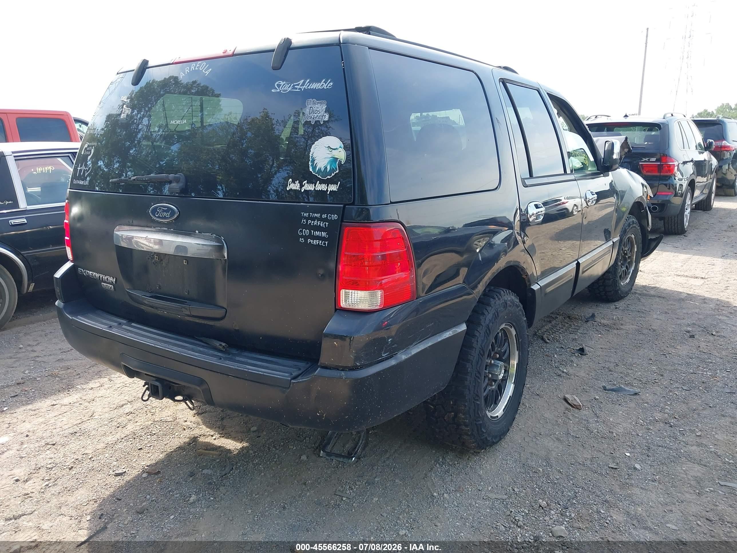 2004 Ford Expedition Nbx/xlt Black vin: 1FMFU16L04LA24966